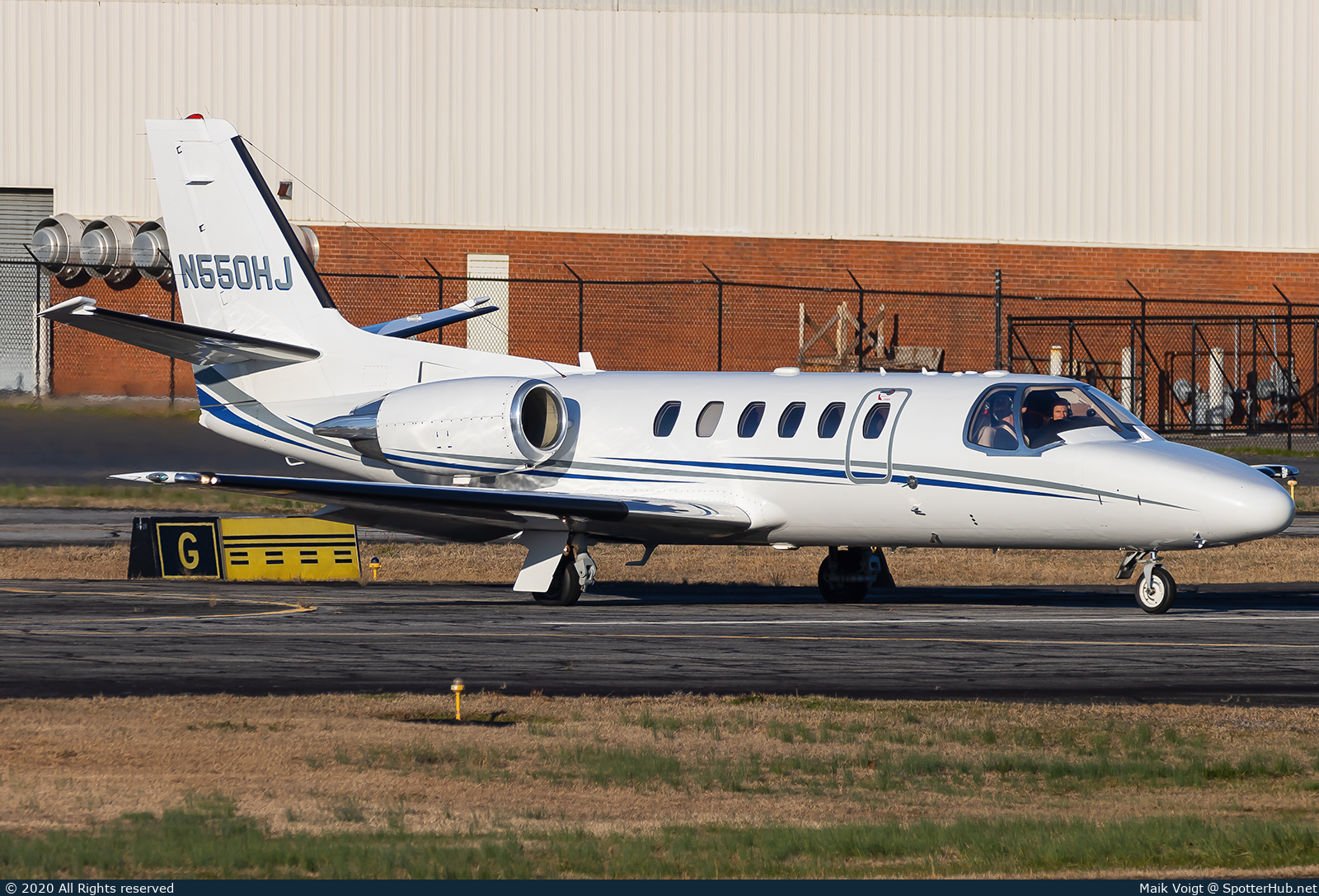 Photo of N550HJ - Cessna 550B Citation Bravo operated by Solutions Air Charter