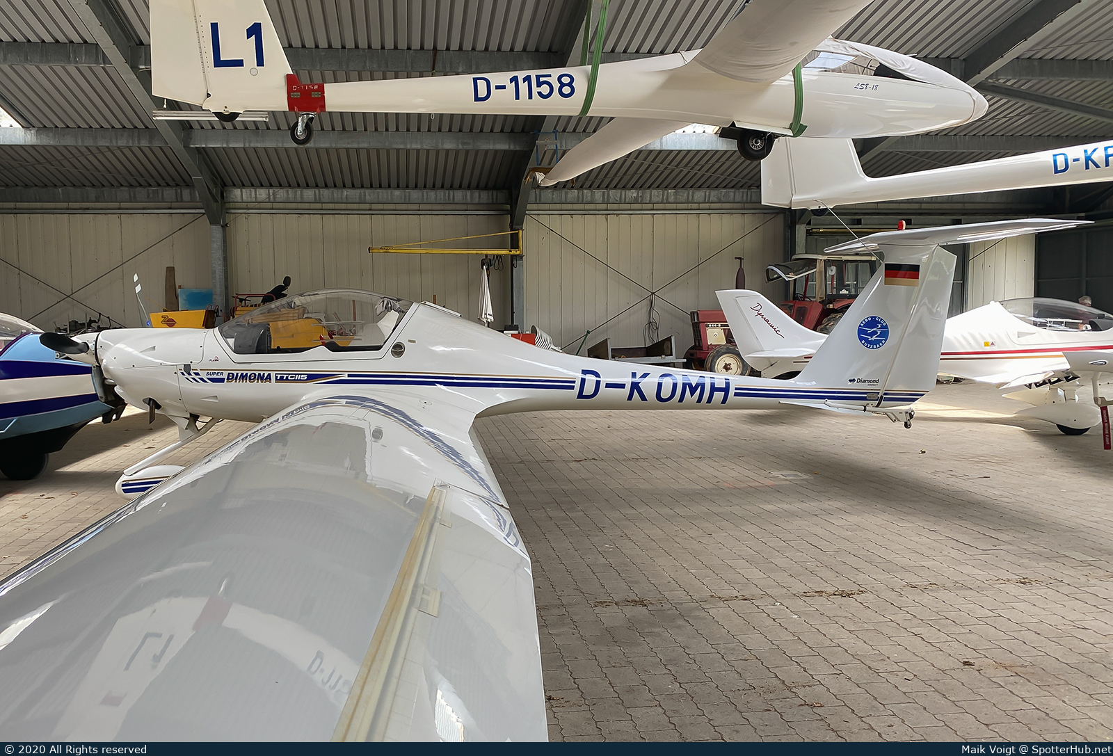 Photo of D-KOMH - Diamond HK36TTC Super Dimona operated by Aero-Club Butzbach