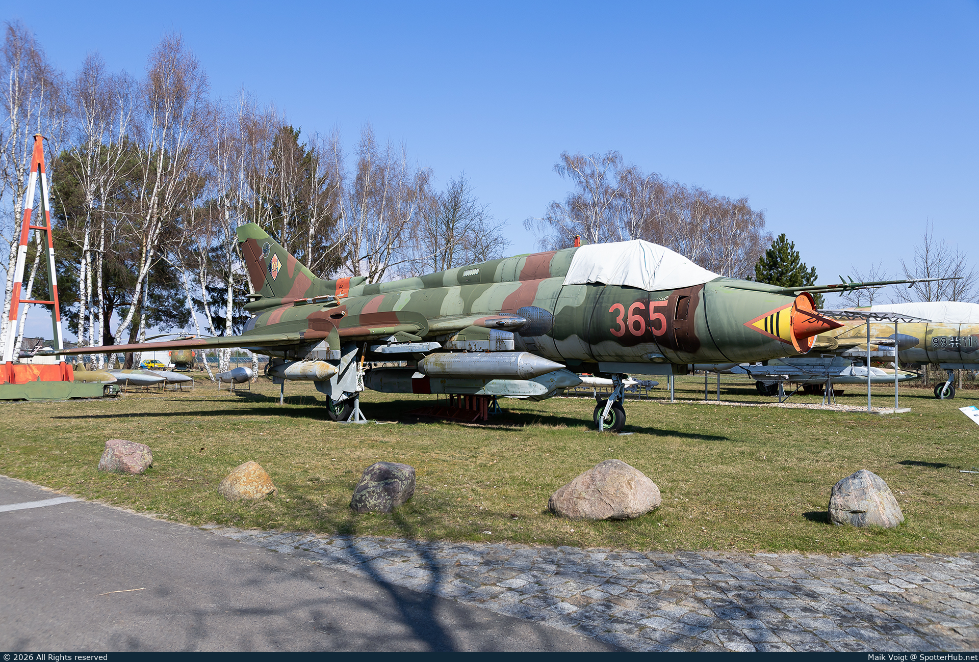 Photo of 365 - Sukhoi Su-22M4 Fitter-K operated by German Democratic Republic Air Force