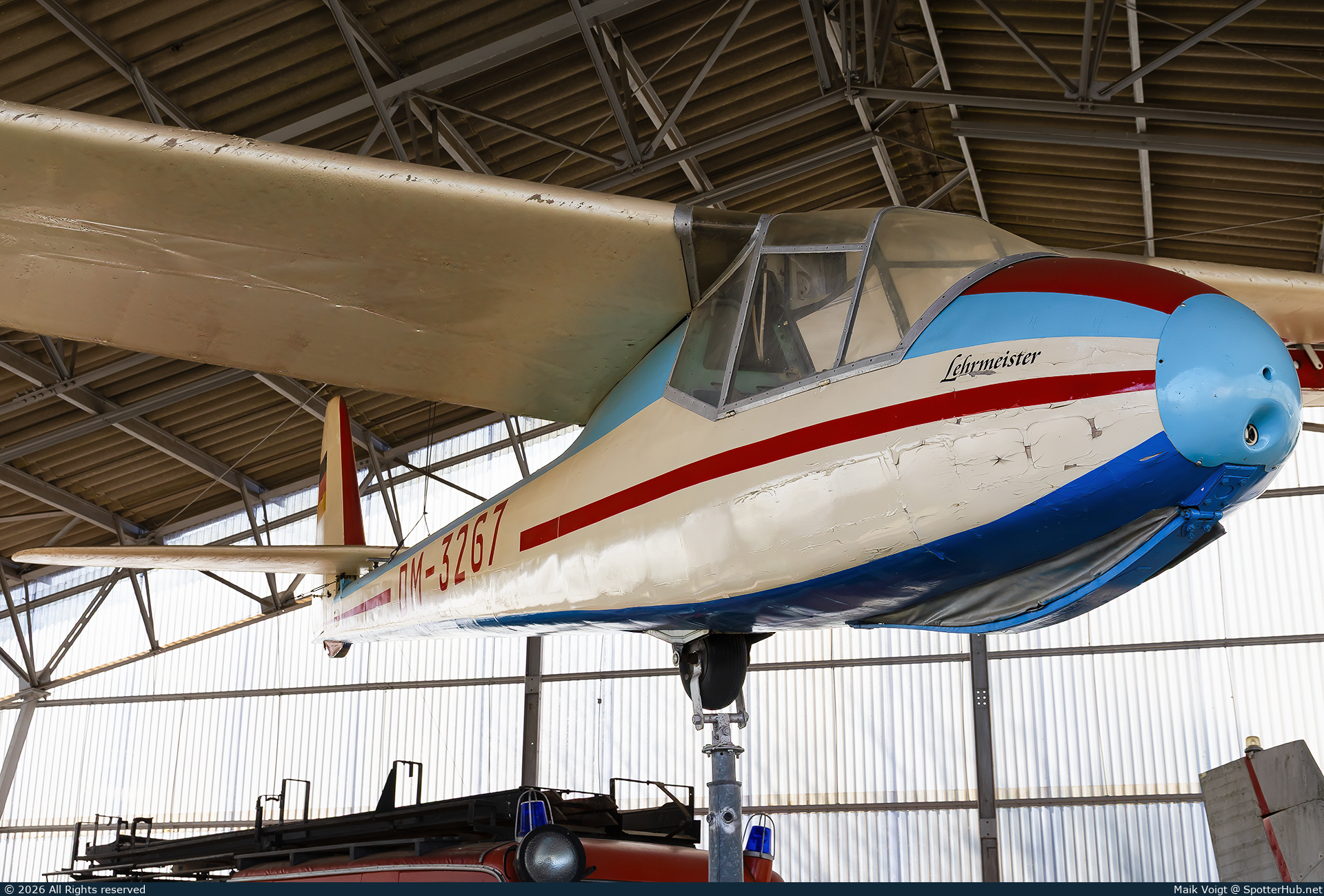 Photo of DM-3267 - Lommatzsch FES-530 Lehrmeister II operated by Flugplatzmuseum Cottbus