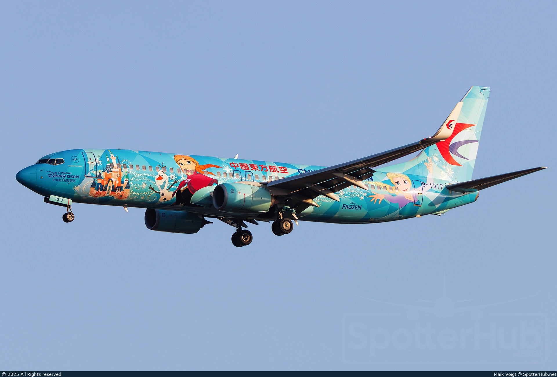 Photo of B-1317 - Boeing 737-89P operated by China Eastern Airlines