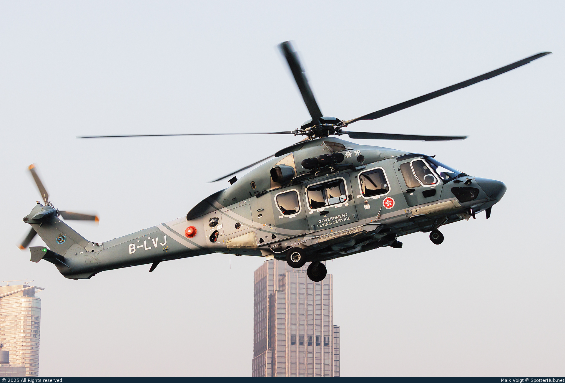 Photo of B-LVJ - Airbus Helicopters H175 operated by Hong Kong Government Flying Service