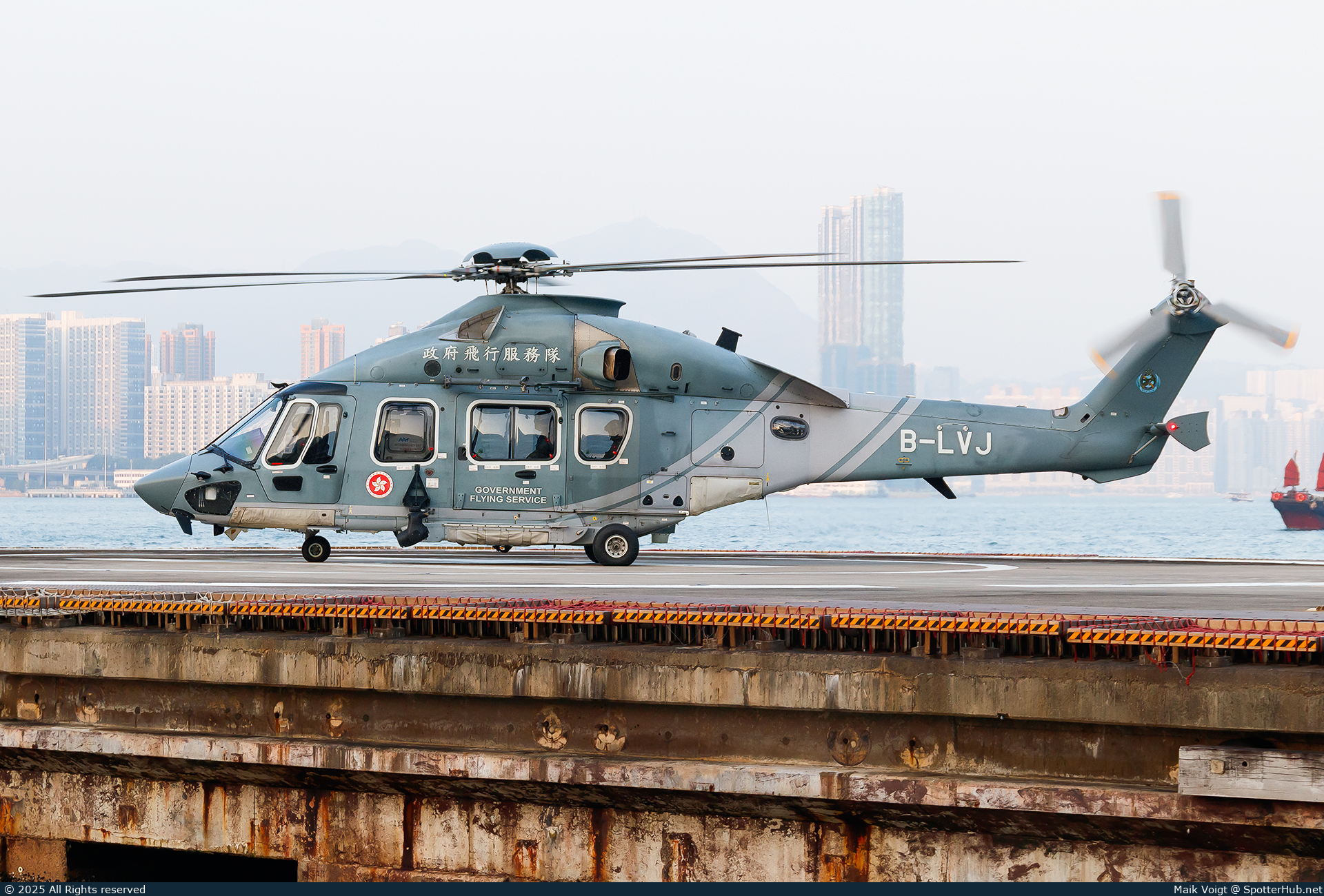 Photo of B-LVJ - Airbus Helicopters H175 operated by Hong Kong Government Flying Service