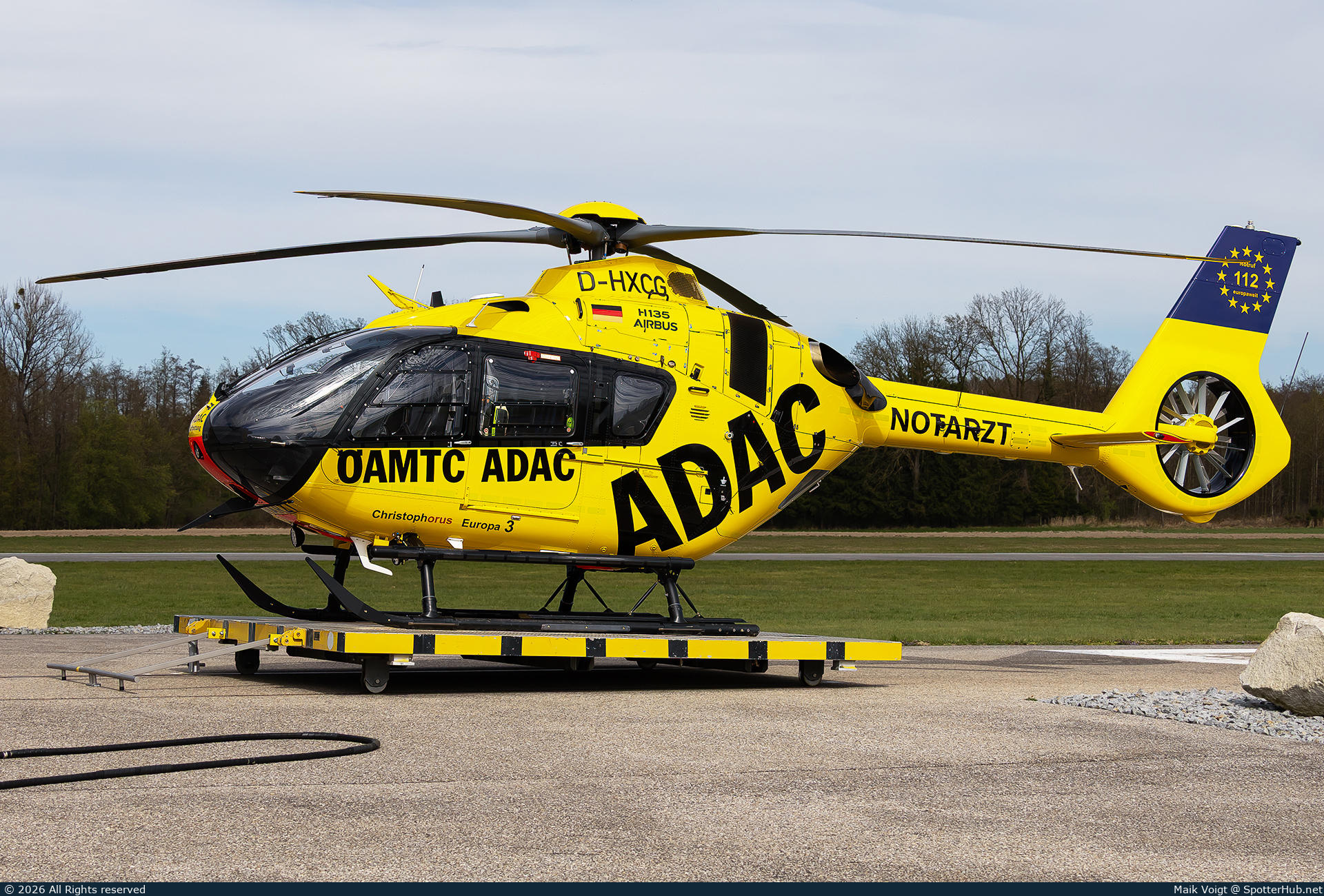 Photo of D-HXCG - Airbus Helicopters H135 at ÖAMTC Heliport