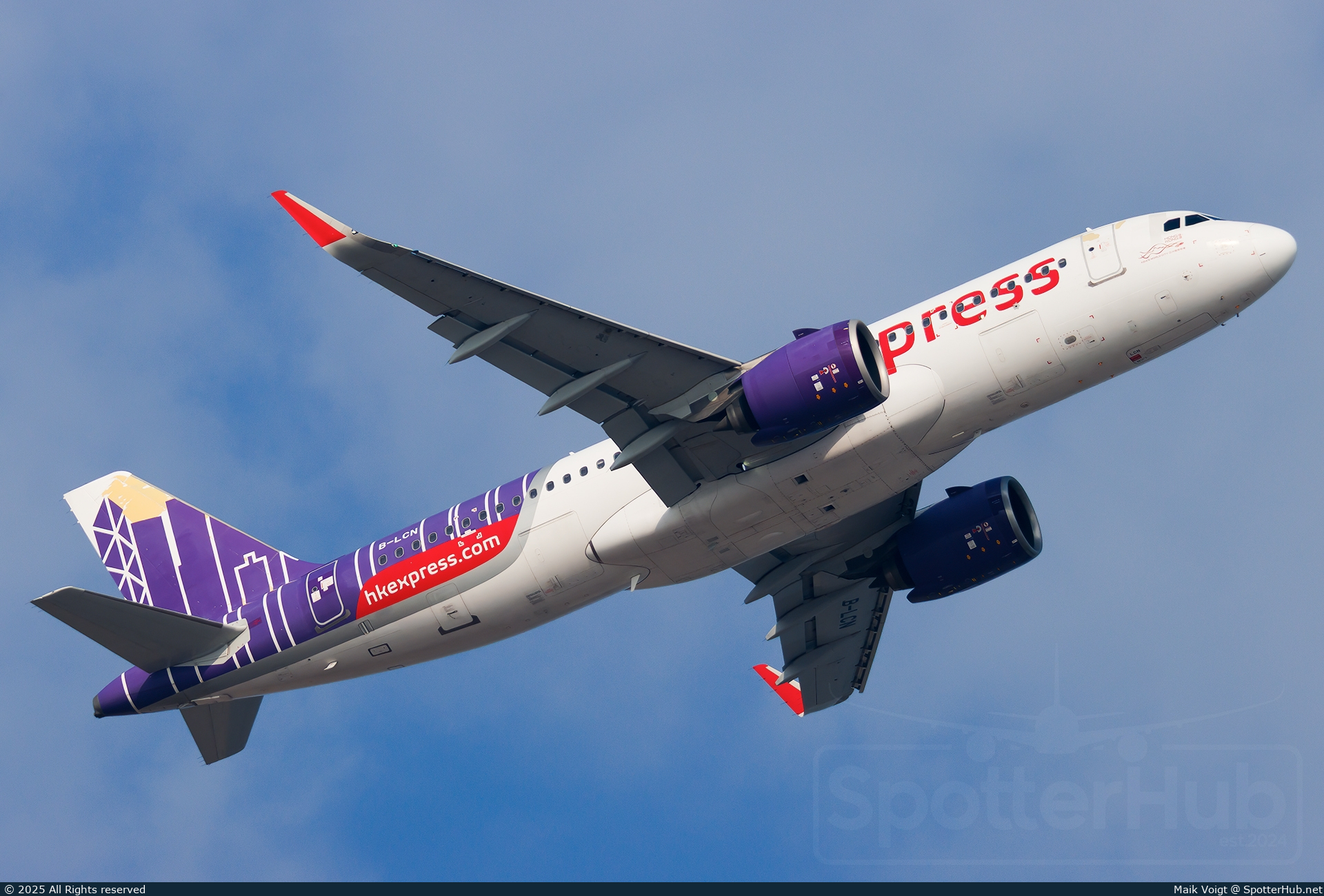 Photo of B-LCN - Airbus A320-271N operated by Hong Kong Express