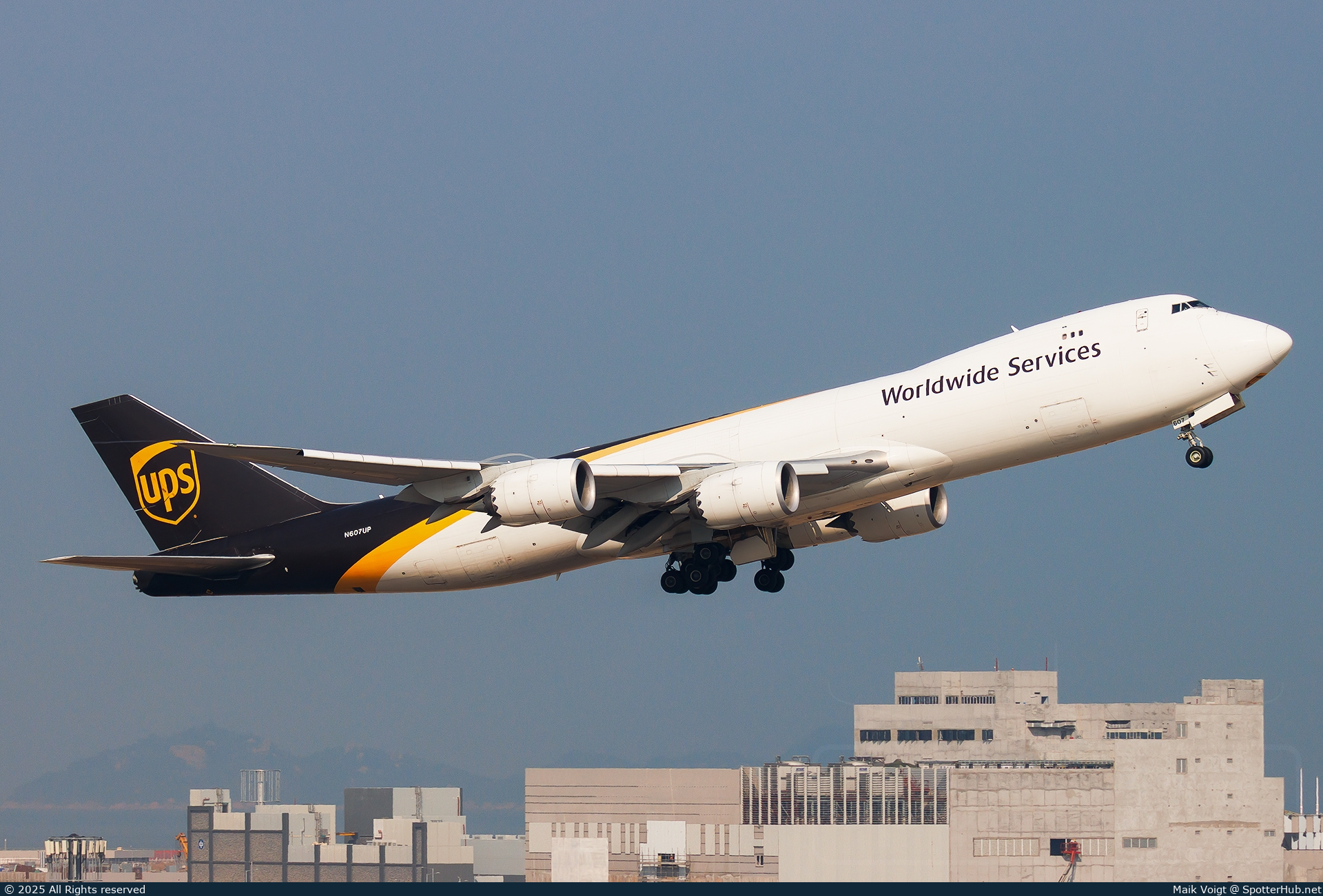 Photo of N607UP - Boeing 747-8F operated by UPS United Parcel Service