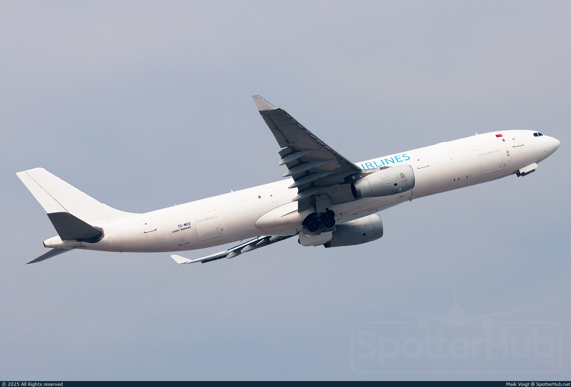 Photo of TC-MCO - Airbus A330-343(P2F) operated by MNG Airlines