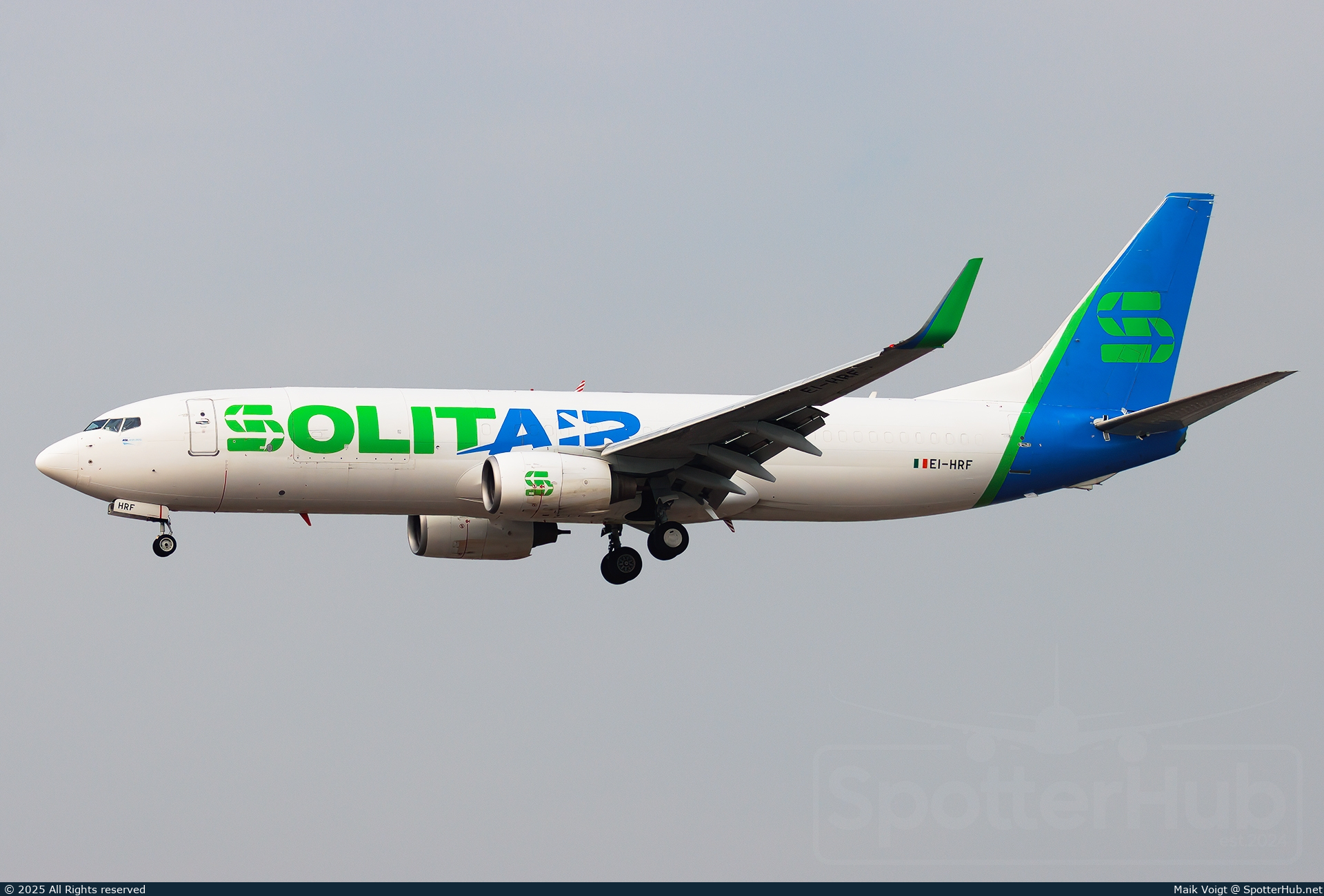 Photo of EI-HRF - Boeing 737-86J(BCF) operated by SolitAir (opb ASL Airlines Ireland)