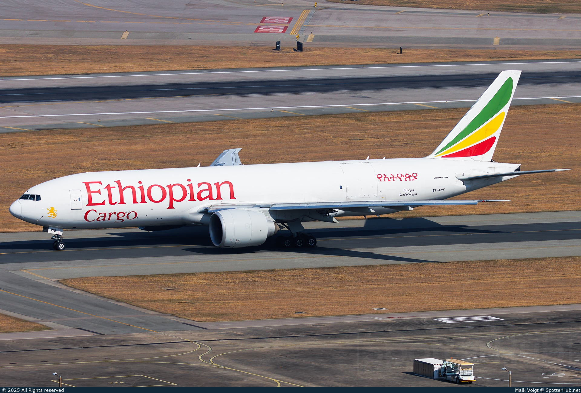 Photo of ET-AWE - Boeing 777-F60 operated by Ethiopian Airlines Cargo