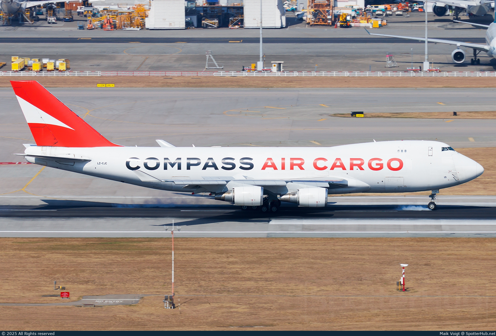 Photo of LZ-CJC - Boeing 747-428F(ER) operated by Compass Air Cargo