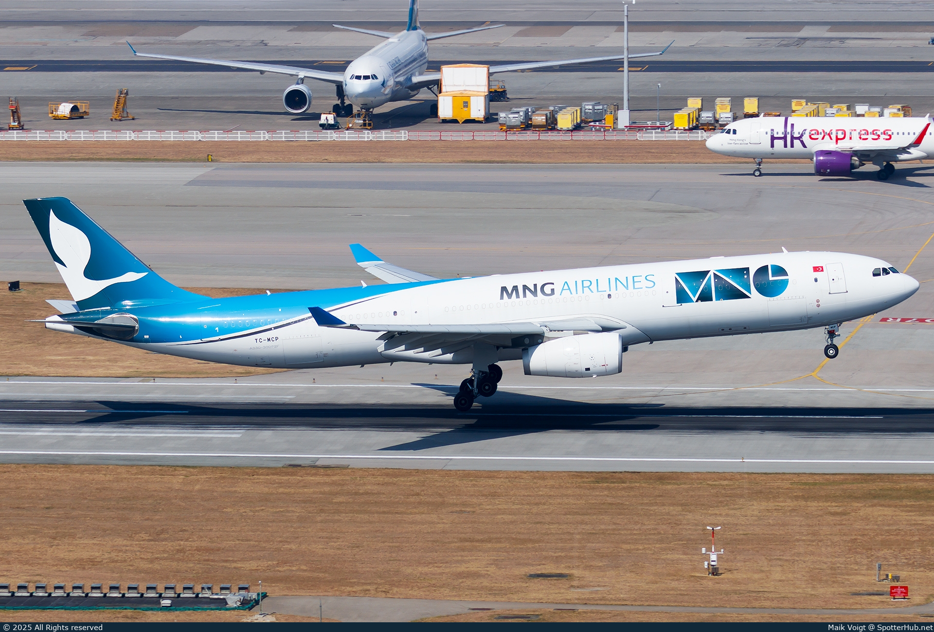 Photo of TC-MCP - Airbus A330-343(P2F) operated by MNG Airlines