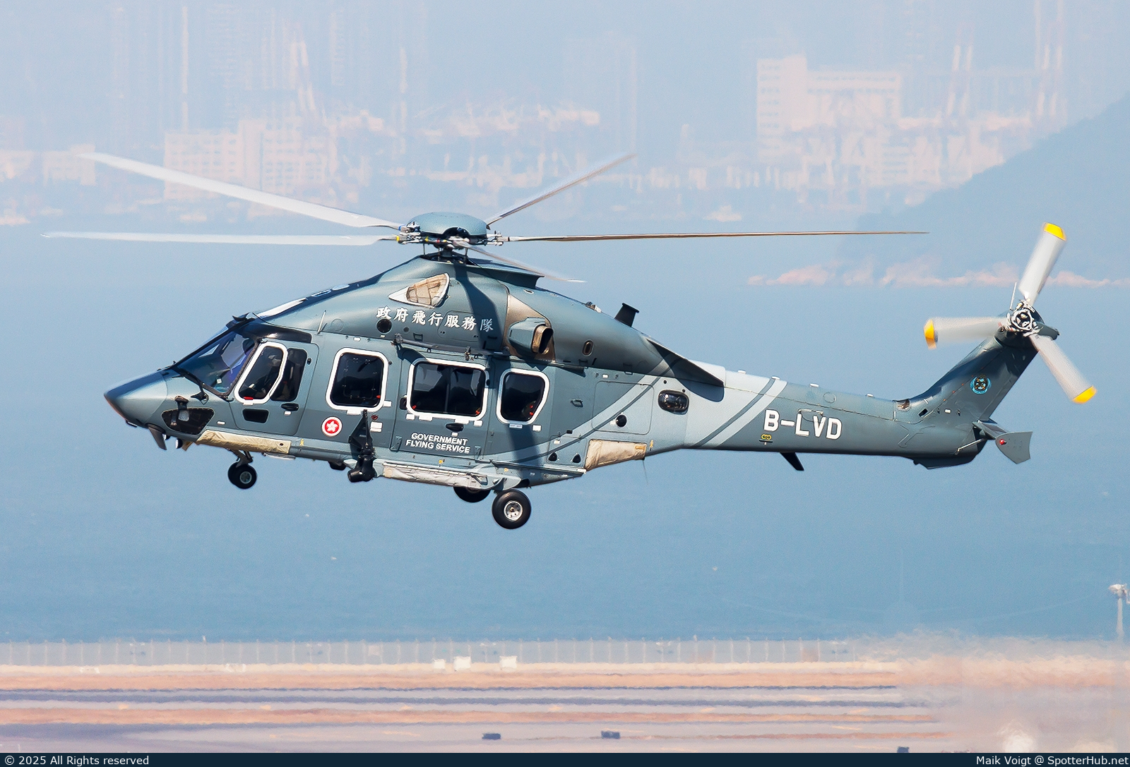 Photo of B-LVD - Airbus Helicopters H175 operated by Hong Kong Government Flying Service