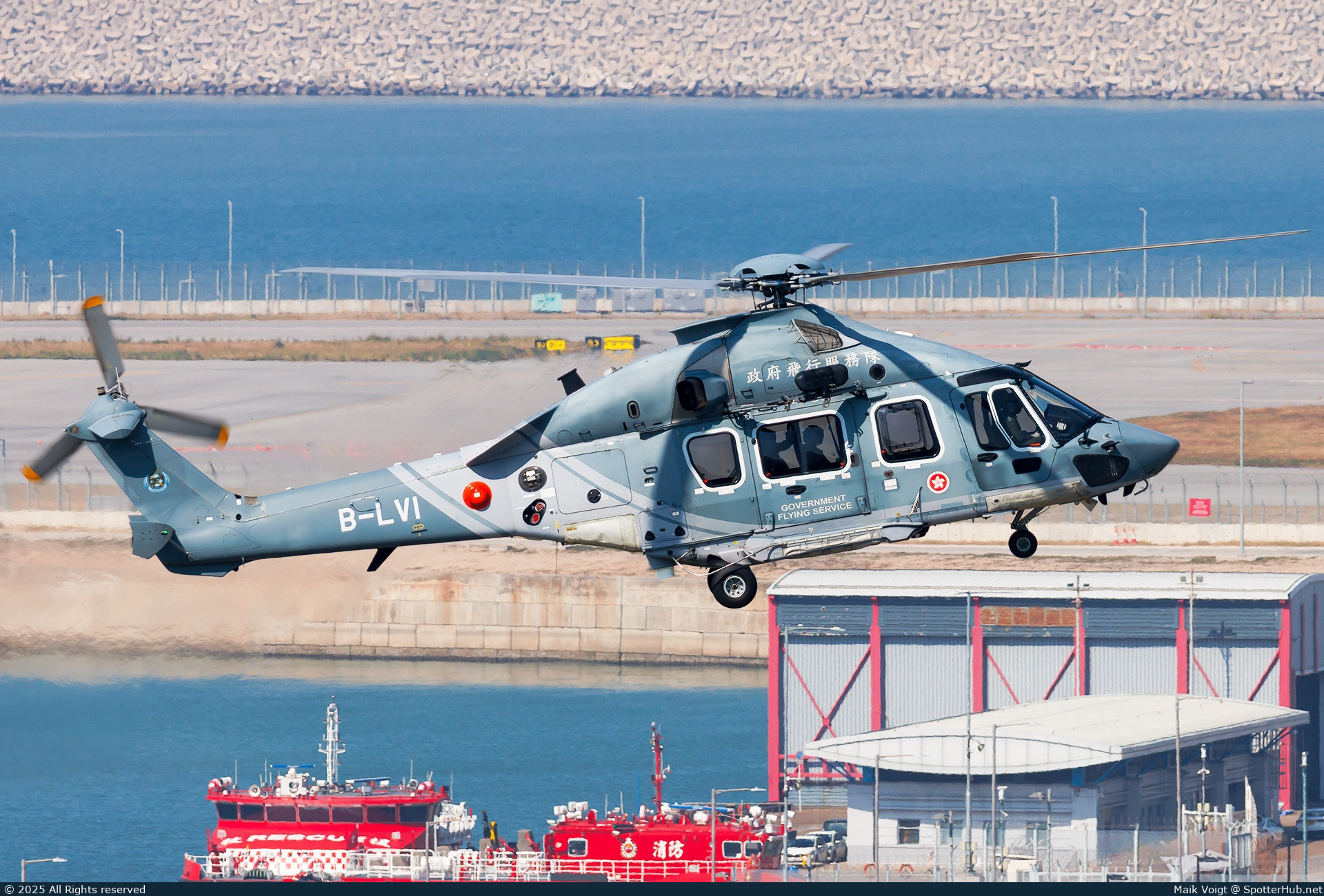 Photo of B-LVI - Airbus Helicopters H175 operated by Hong Kong Government Flying Service