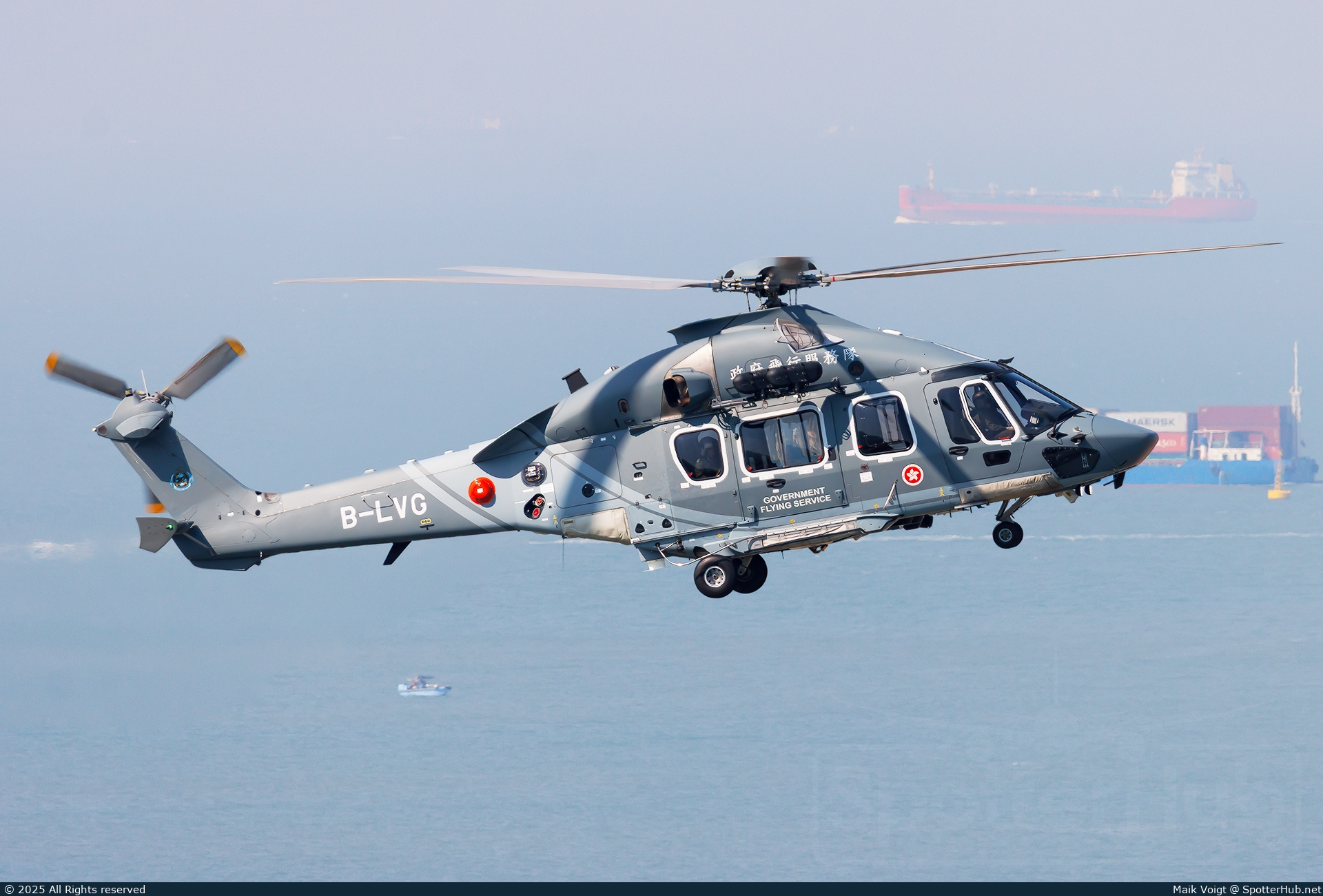 Photo of B-LVG - Airbus Helicopters H175 operated by Hong Kong Government Flying Service