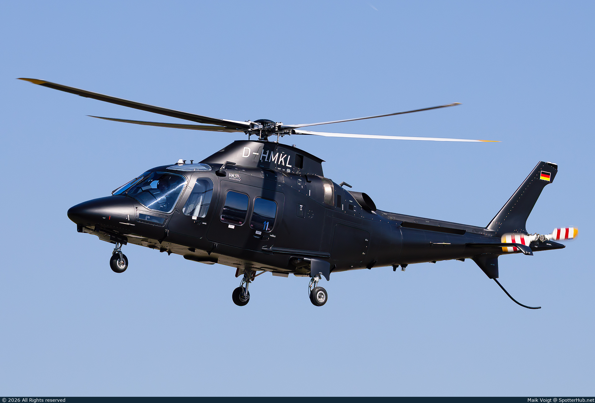 Photo of D-HMKL - AgustaWestland AW109SP GrandNew operated by Private