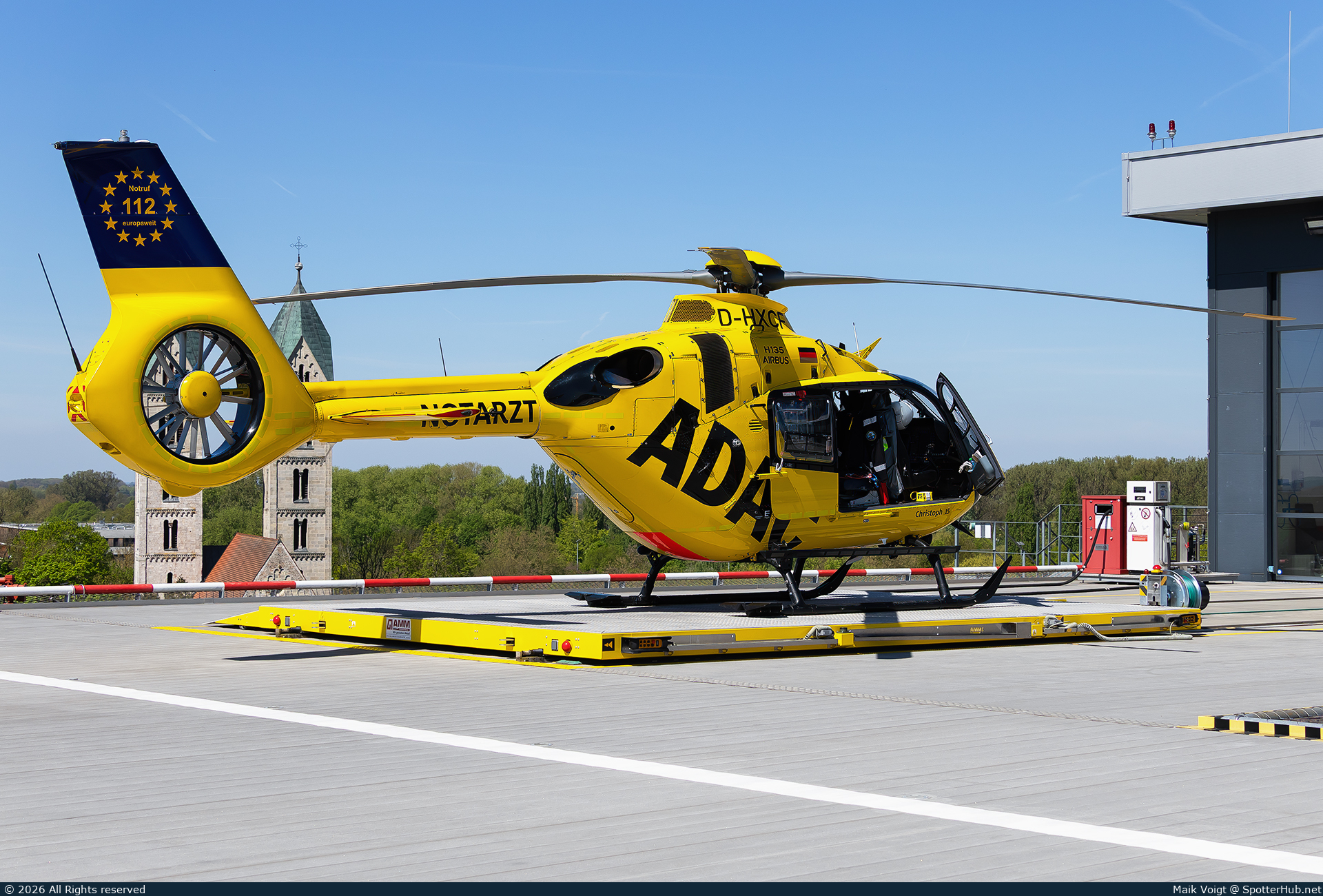 Photo of D-HXCF - Airbus Helicopters H135 operated by ADAC Luftrettung