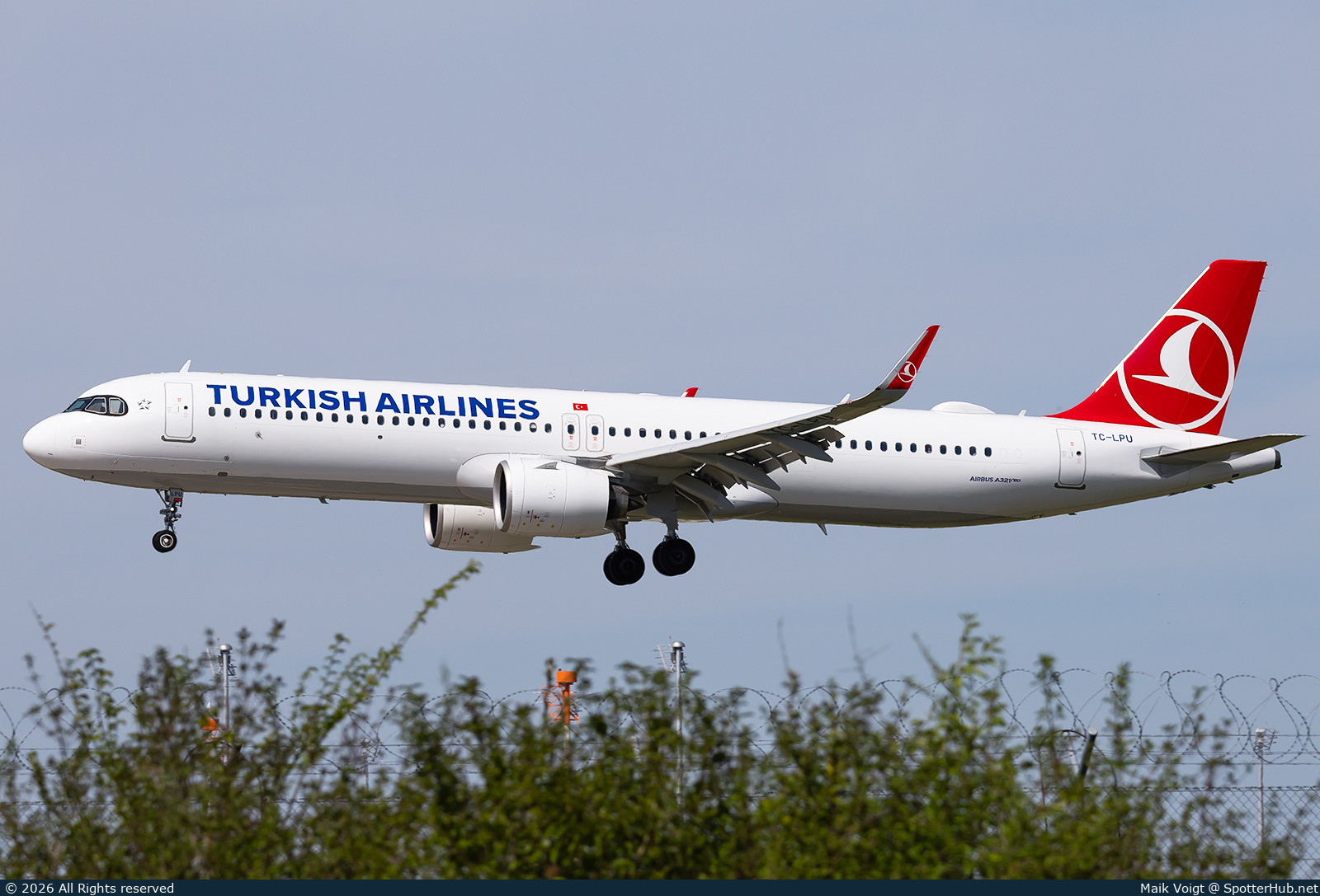 Photo of TC-LPU - Airbus A321-271NX operated by Turkish Airlines