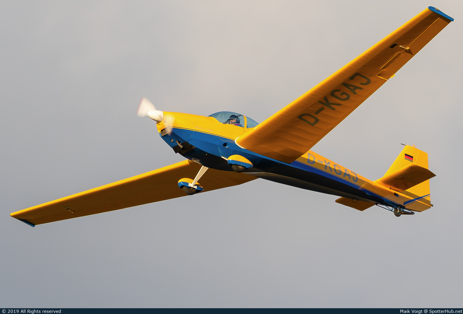 Photo of D-KGAJ - Scheibe SF 25C Rotax-Falke operated by Ikarus Luftsportclub Schleißheim