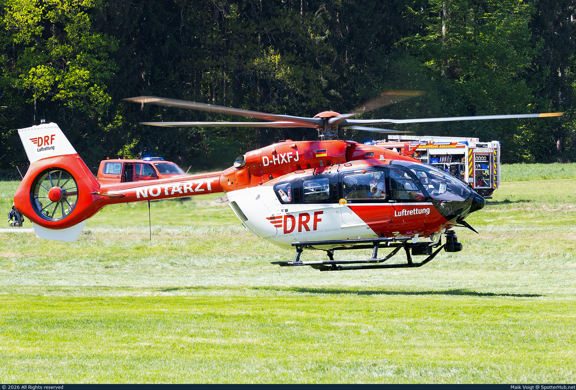 Photo of D-HXFJ - Airbus Helicopters H145 operated by DRF Luftrettung