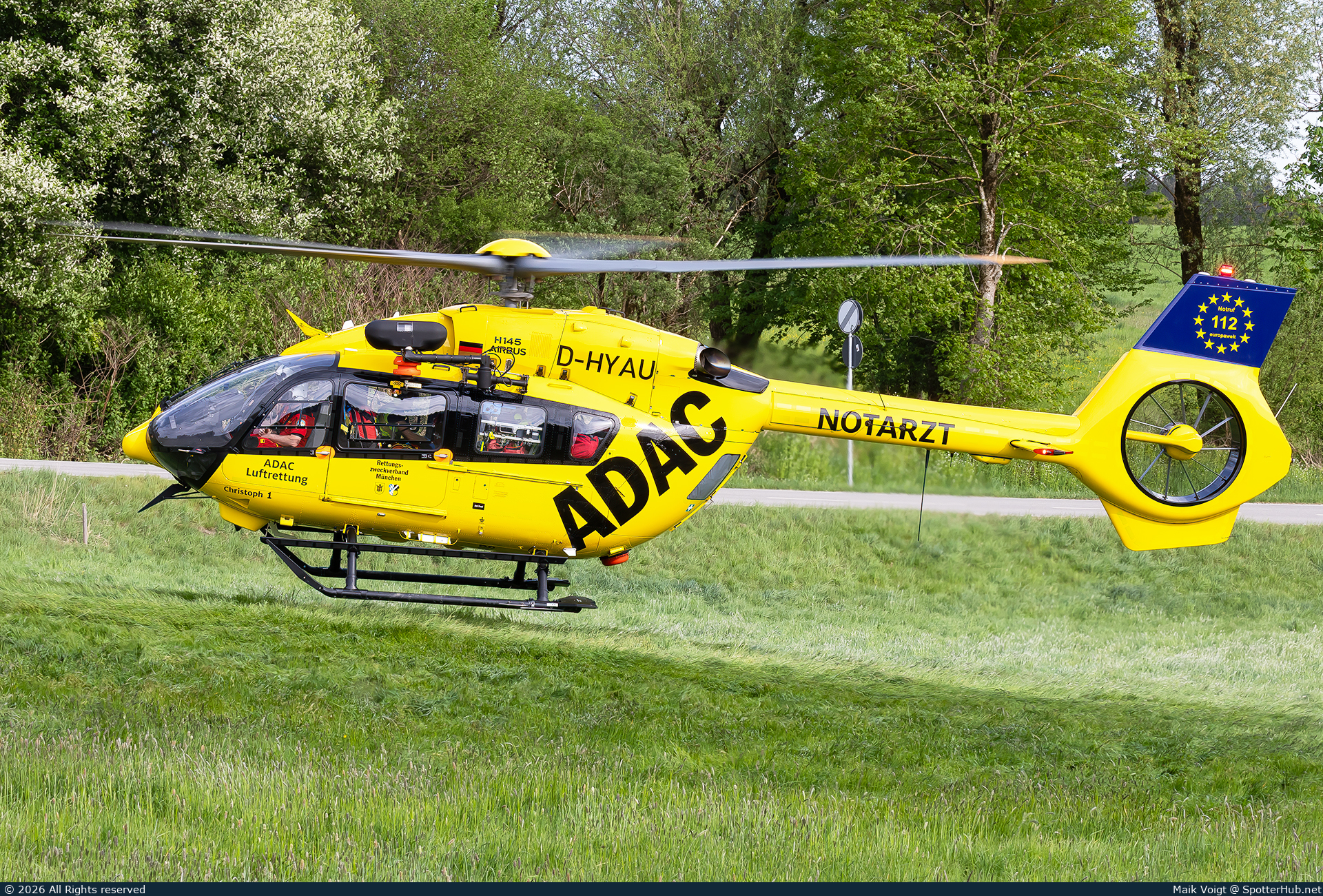 Photo of D-HYAU - Airbus Helicopters H145 operated by ADAC Luftrettung