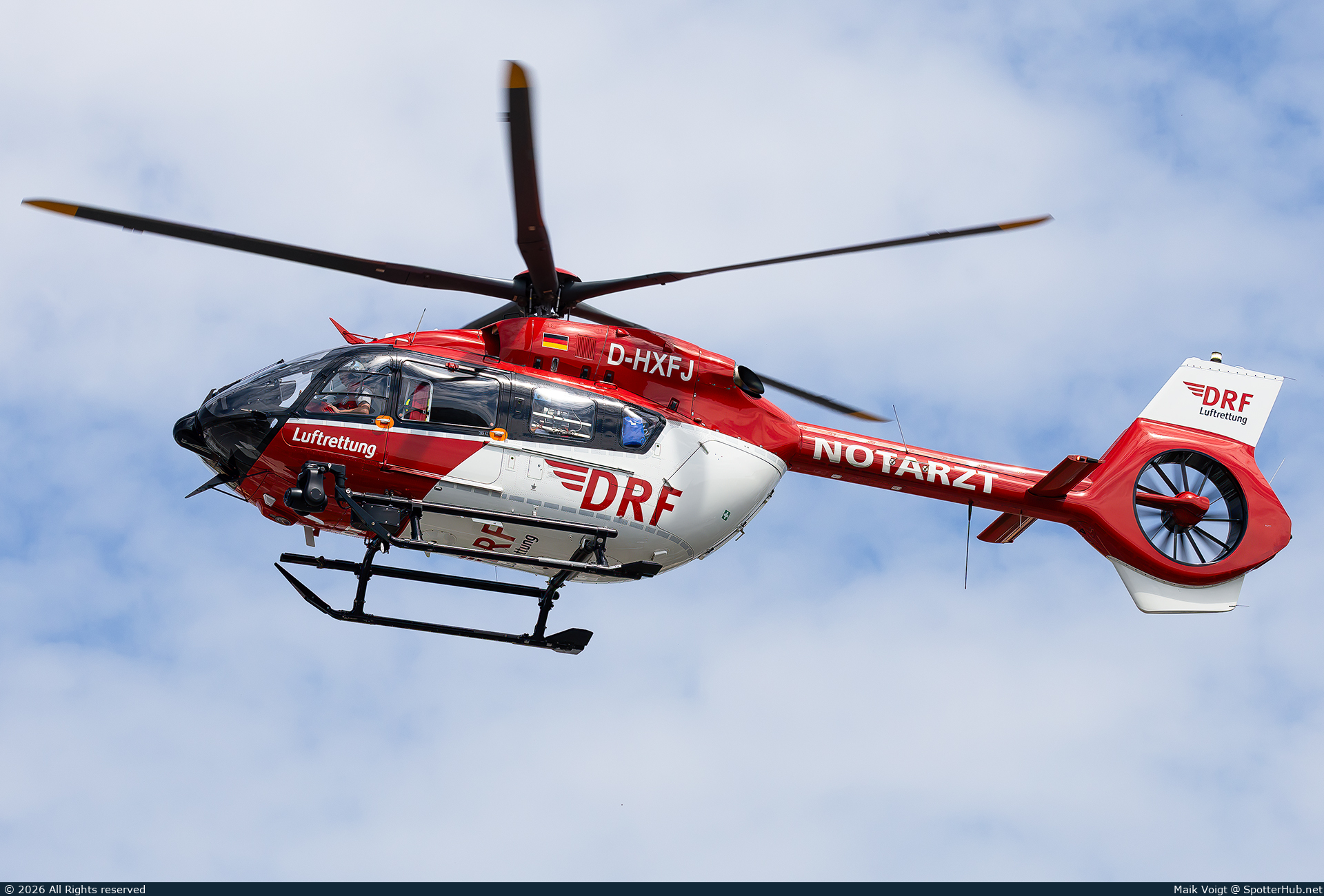 Photo of D-HXFJ - Airbus Helicopters H145 operated by DRF Luftrettung