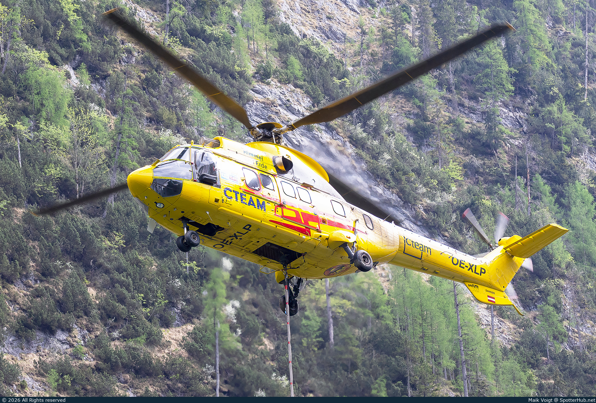 Photo of OE-XLP - Aérospatiale AS332L1 Super Puma operated by Heli Austria