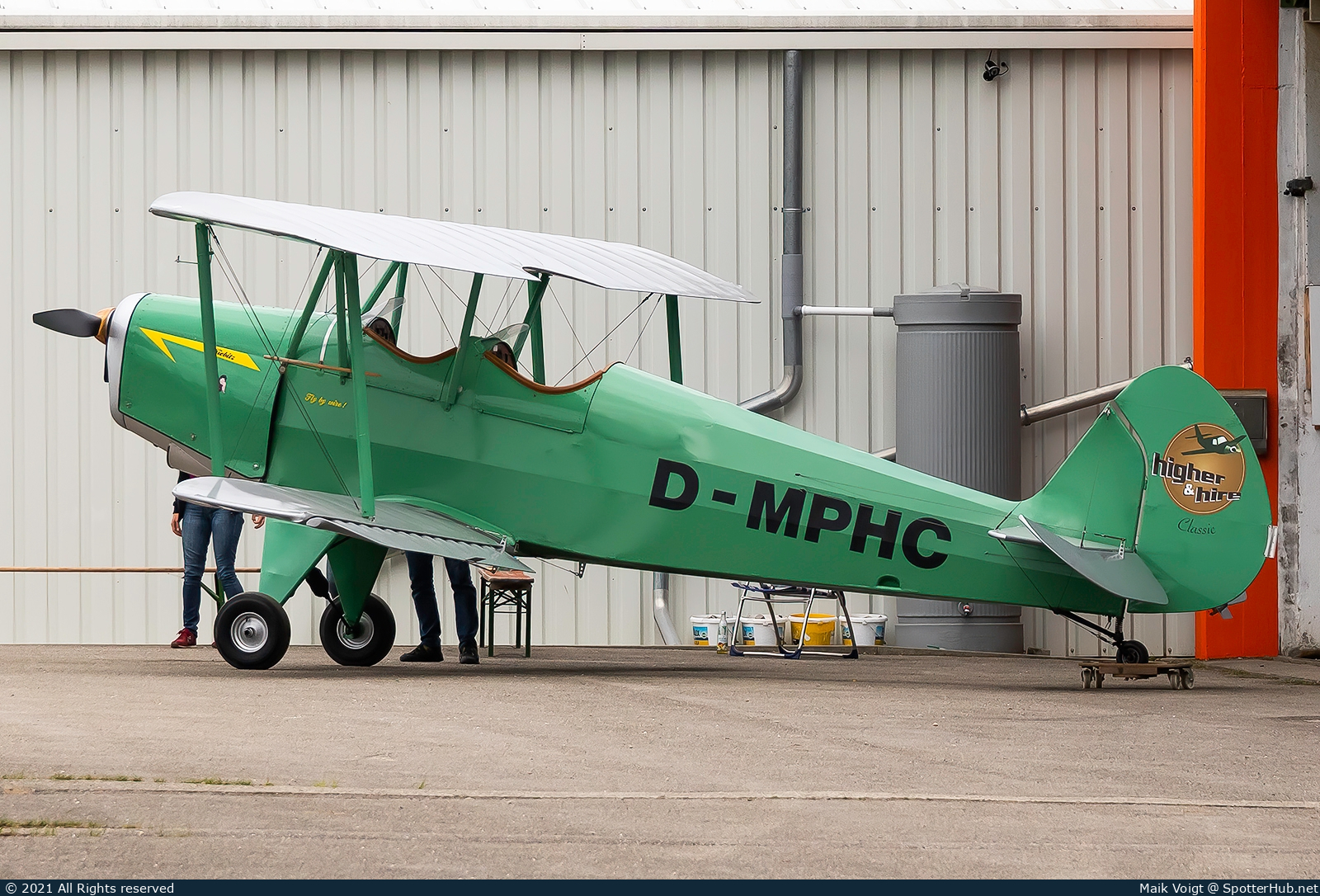 Photo of D-MPHC - Platzer Kiebitz B operated by Higher and Hire
