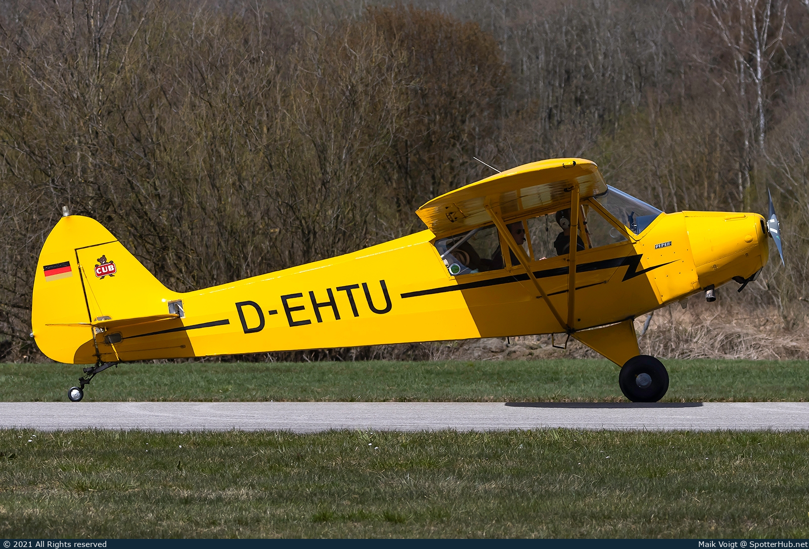 Photo of D-EHTU - Piper J-3C-65 Cub operated by Private