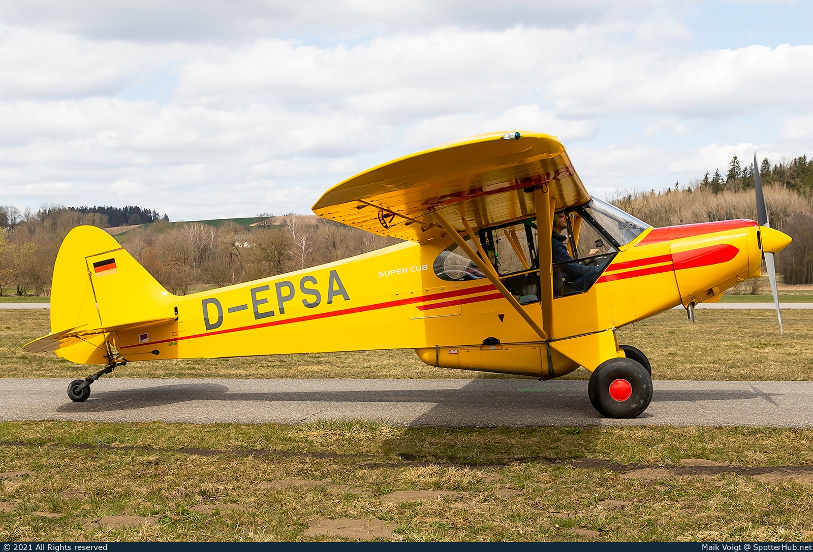 Photo of D-EPSA - Piper PA-18-150 Super Cub operated by Private