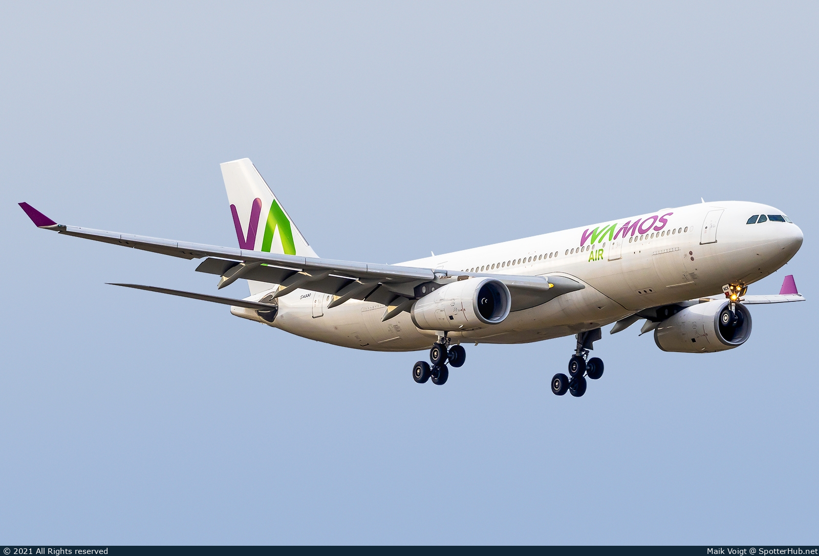 Photo of EC-NCK - Airbus A330-243 operated by Wamos Air