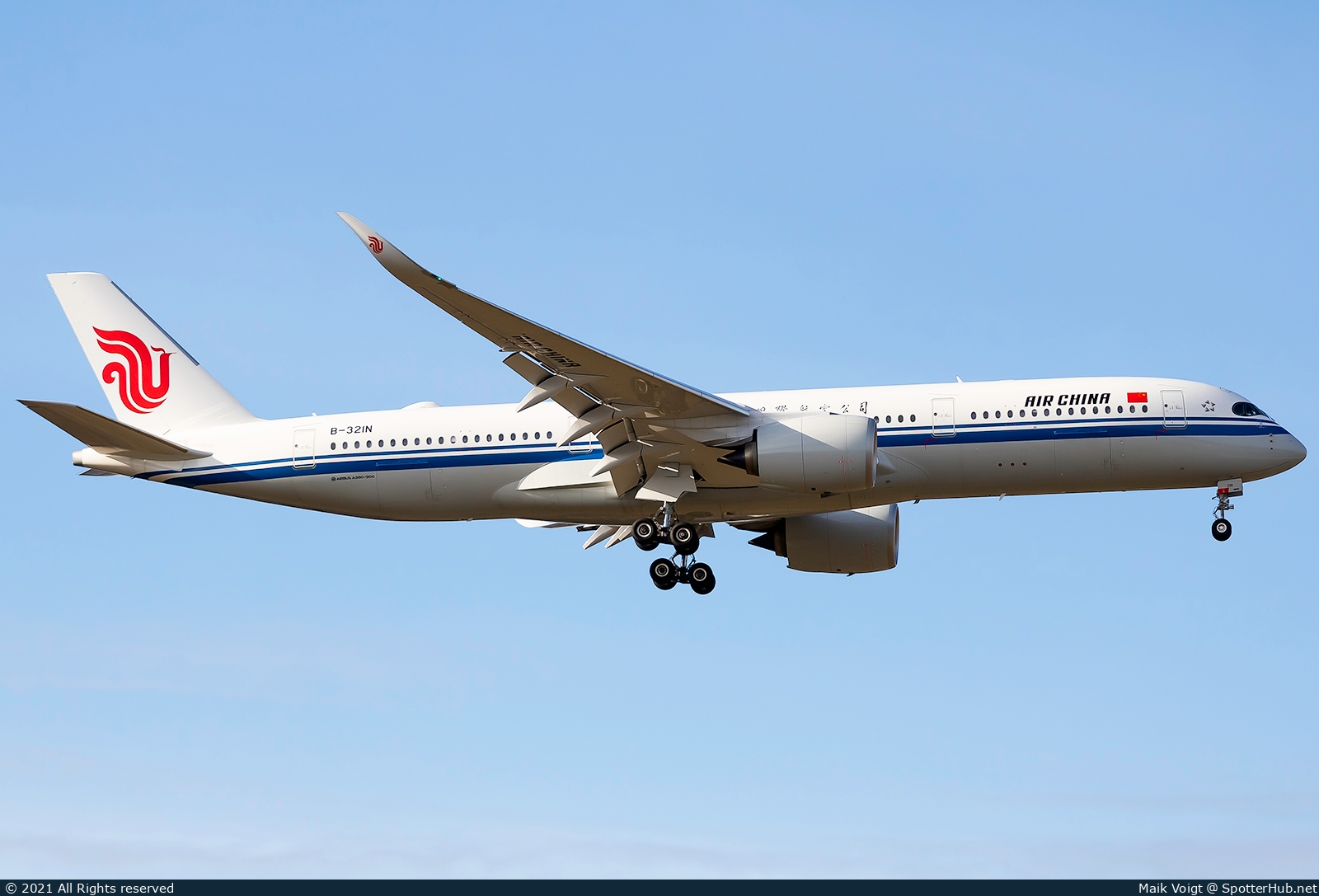 Photo of B-321N - Airbus A350-941 operated by Air China