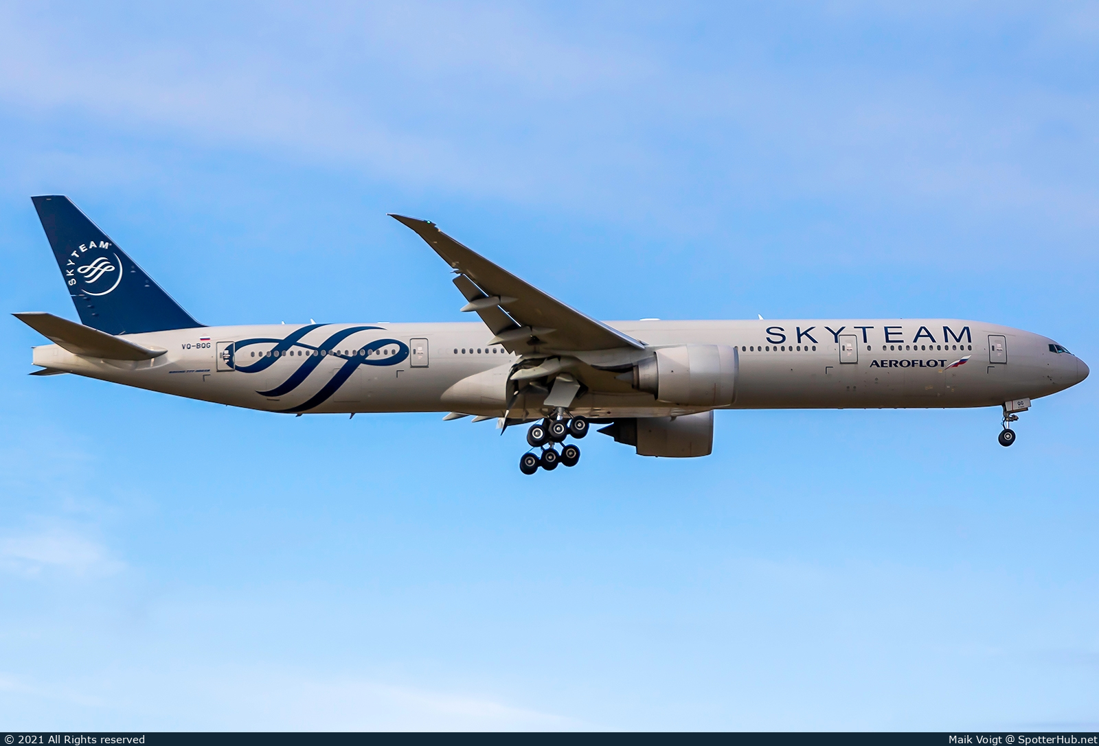 Photo of VQ-BQG - Boeing 777-3M0(ER) operated by Aeroflot