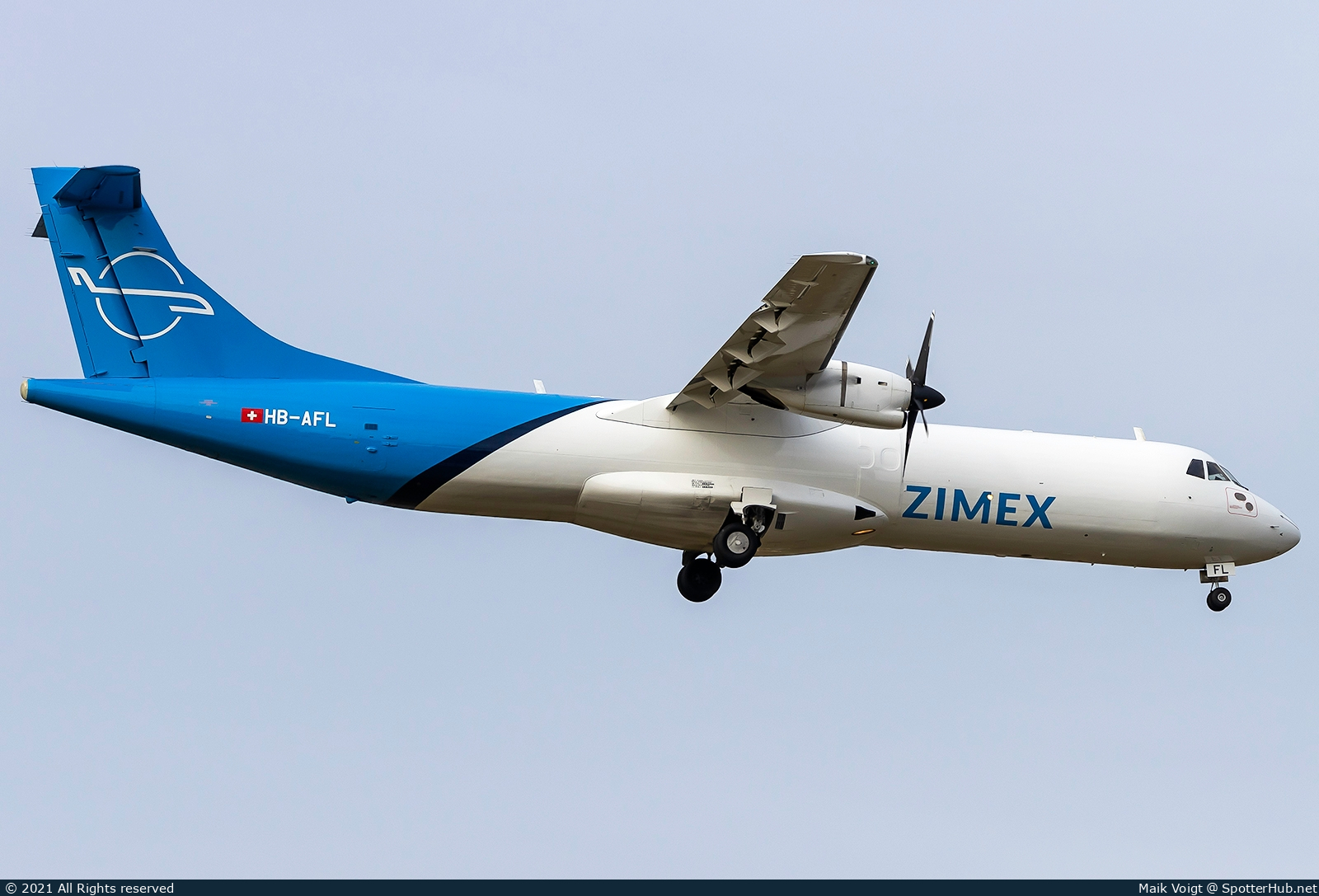 Photo of HB-AFL - ATR 72-202(F) operated by Zimex Aviation