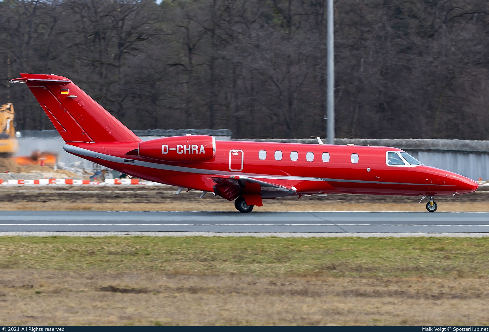 Photo of D-CHRA - Cessna 525C CitationJet CJ4 operated by E-Aviation