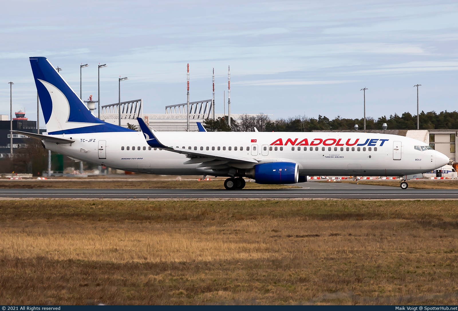 Photo of TC-JFZ - Boeing 737-8F2 operated by AnadoluJet
