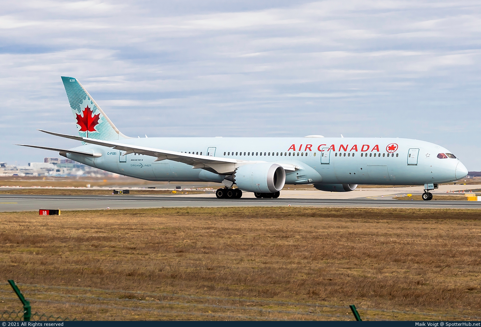 Photo of C-FGEI - Boeing 787-9 Dreamliner operated by Air Canada