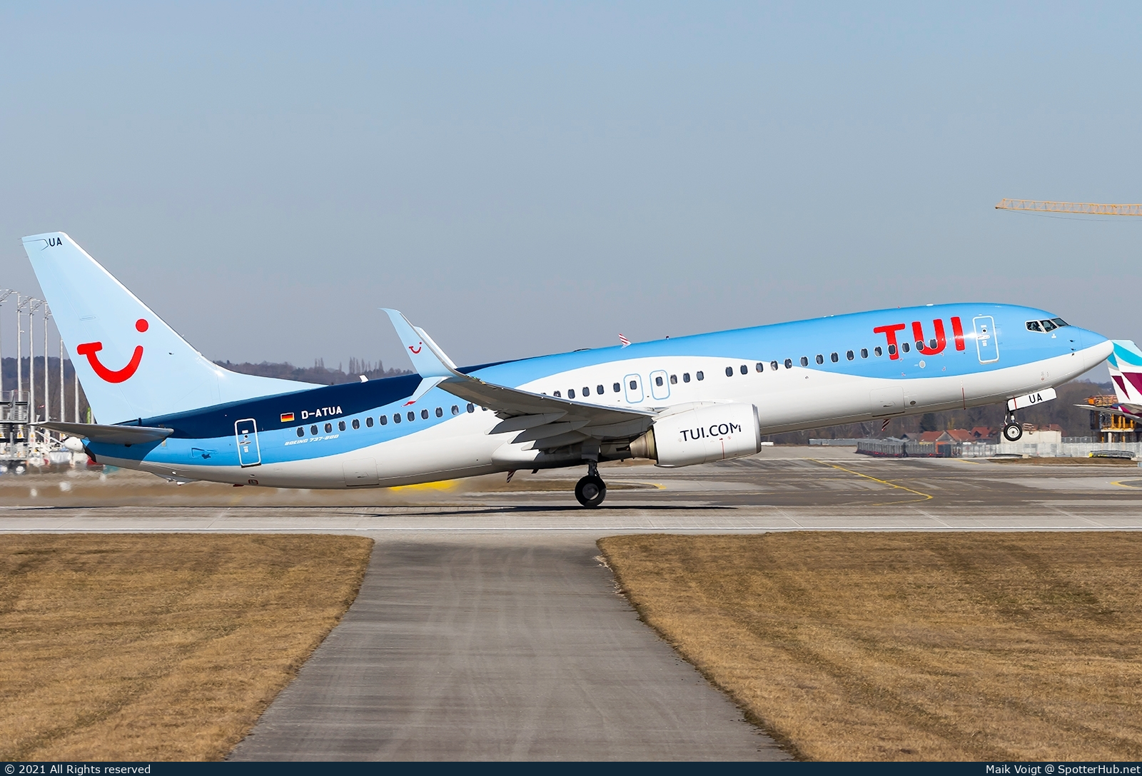 Photo of D-ATUA - Boeing 737-8K5 operated by TUIfly