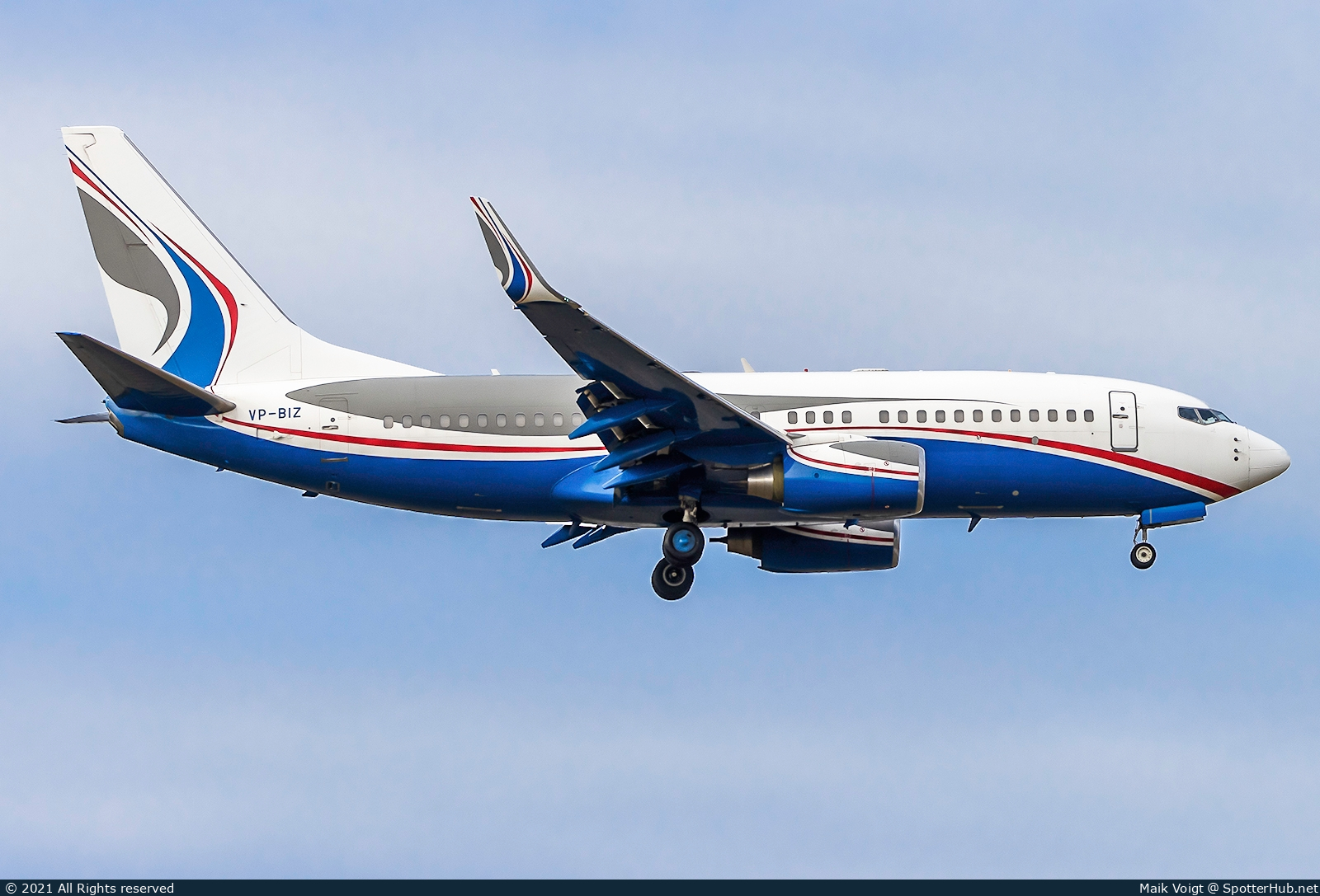 Photo of VP-BIZ - Boeing 737-7AU(BBJ) operated by ACM Aviation