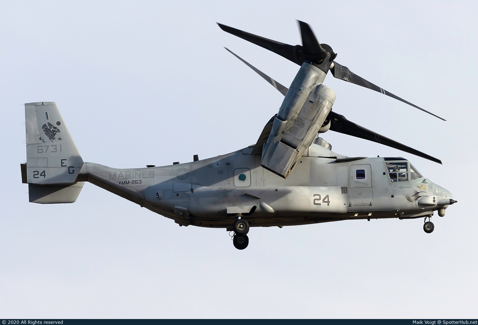 Photo of 166731 - Bell Boeing MV-22B Osprey operated by US Marine Corps