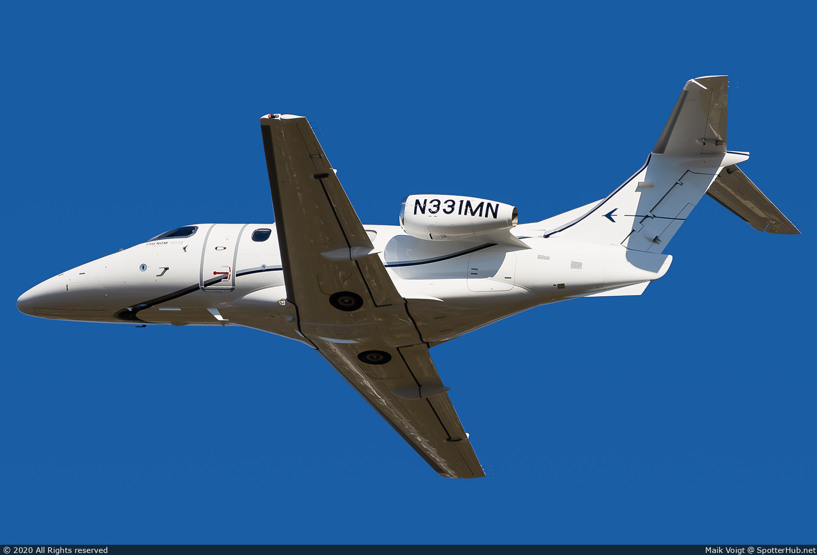 Photo of N331MN - Embraer Phenom 100EV operated by Private