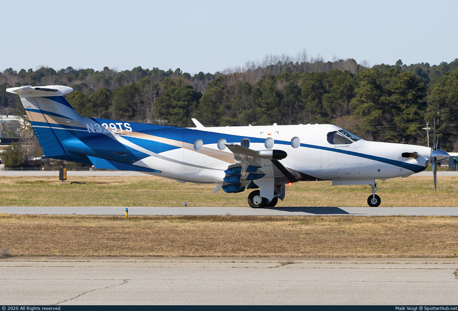 Photo of N329TS - Pilatus PC-12 NG operated by Private