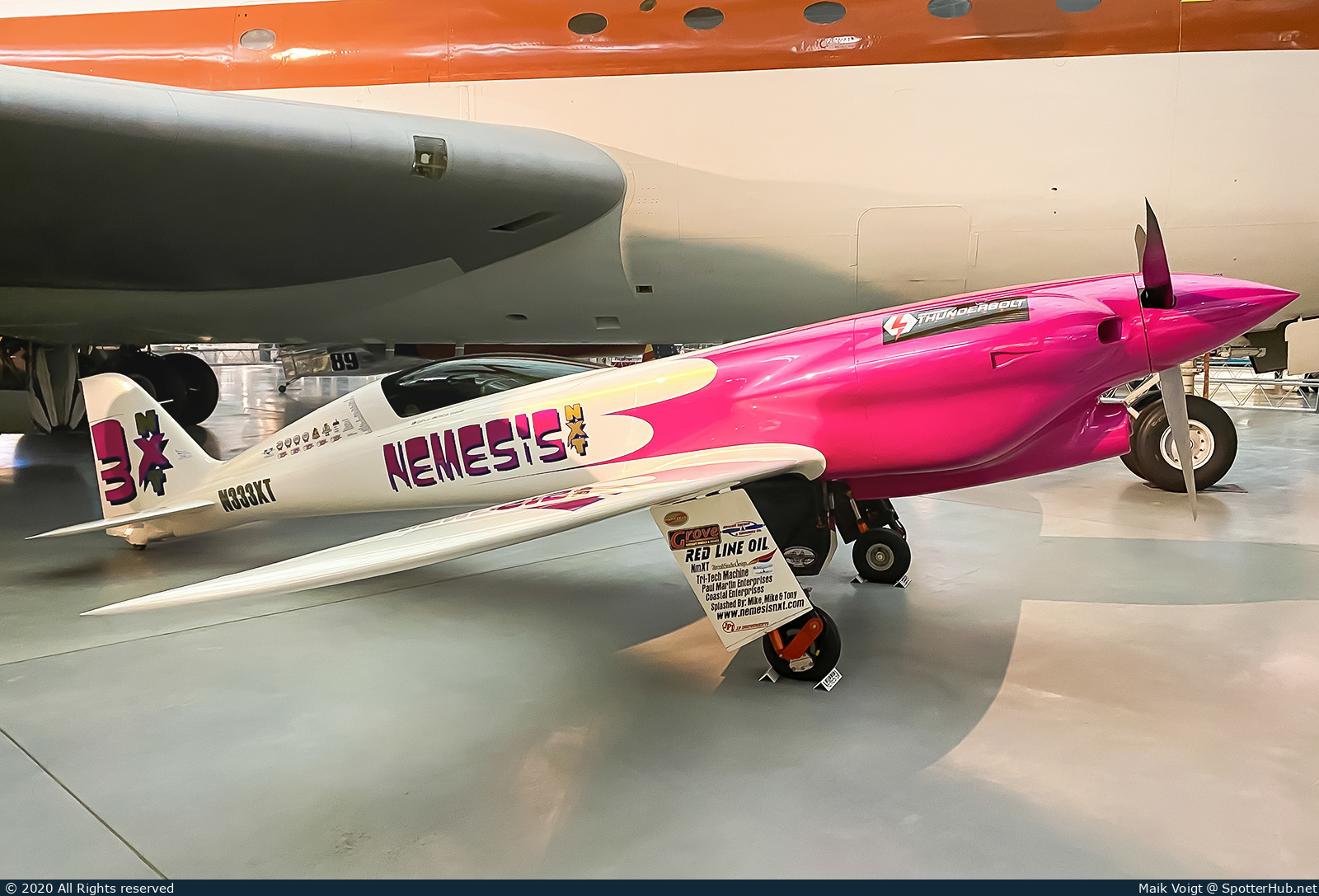 Photo of N333XT - Sharp Nemesis NXT operated by National Air and Space Museum