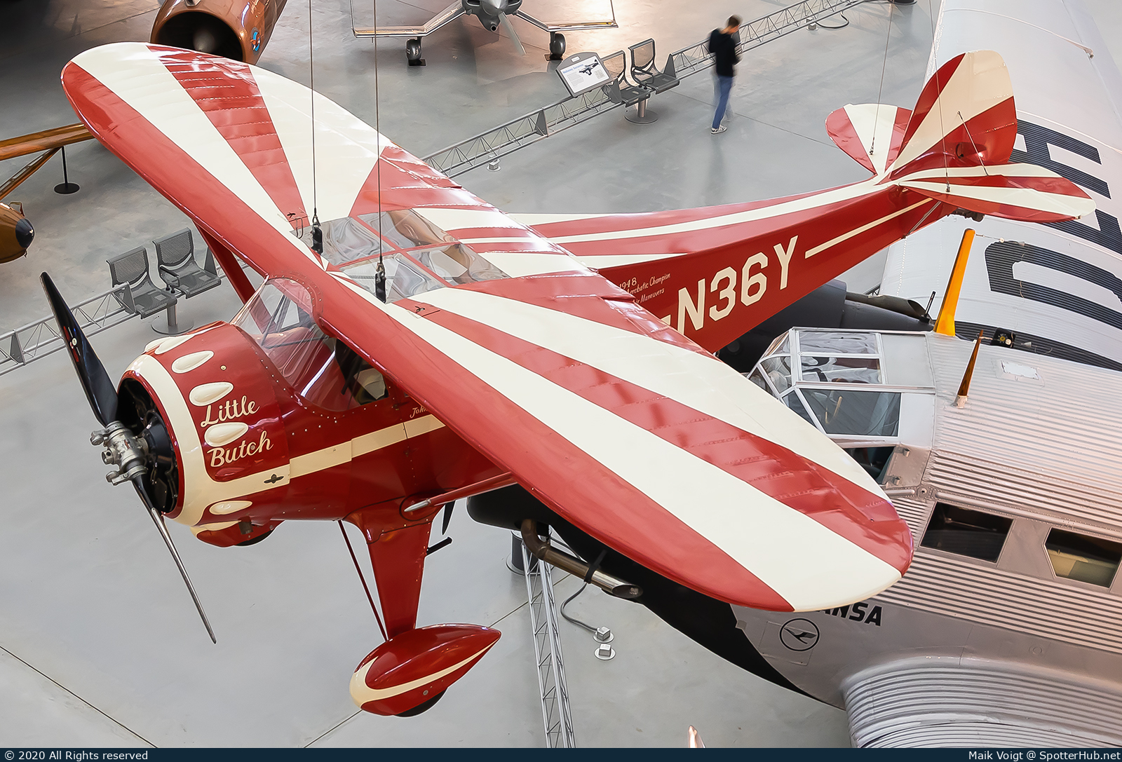 Photo of N36Y - Monocoupe 110 Special operated by National Air and Space Museum