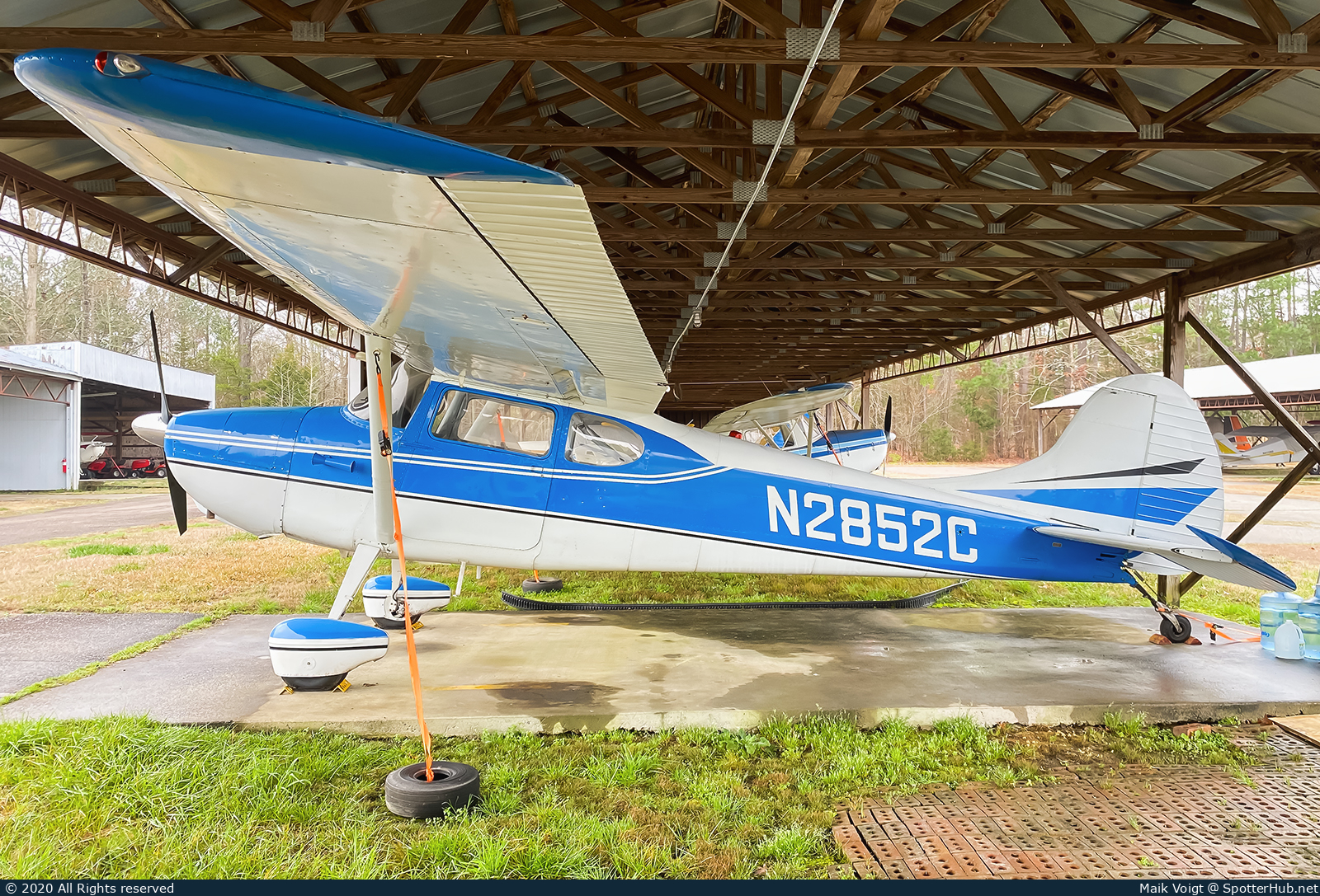 Photo of N2852C - Cessna 170B operated by Private
