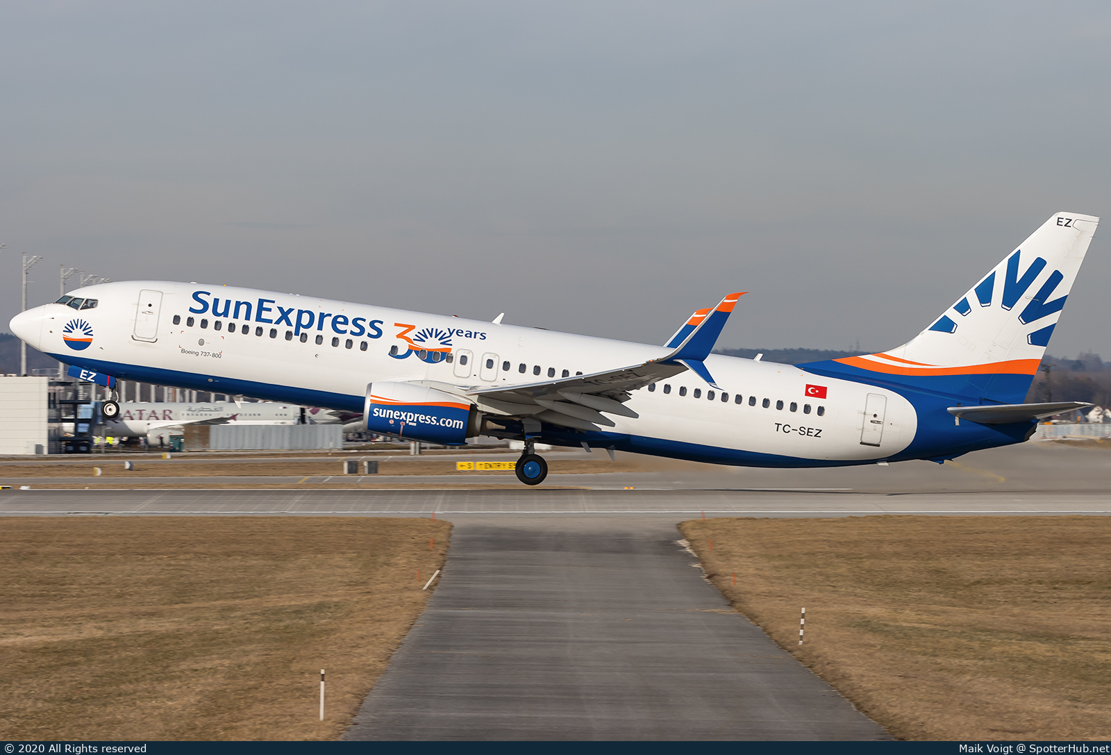 Photo of TC-SEZ - Boeing 737-8HC operated by SunExpress