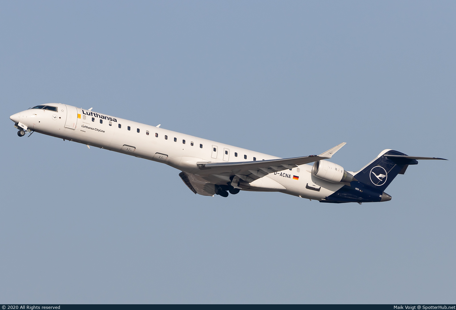 Photo of D-ACNA - Bombardier CRJ-900LR operated by Lufthansa CityLine