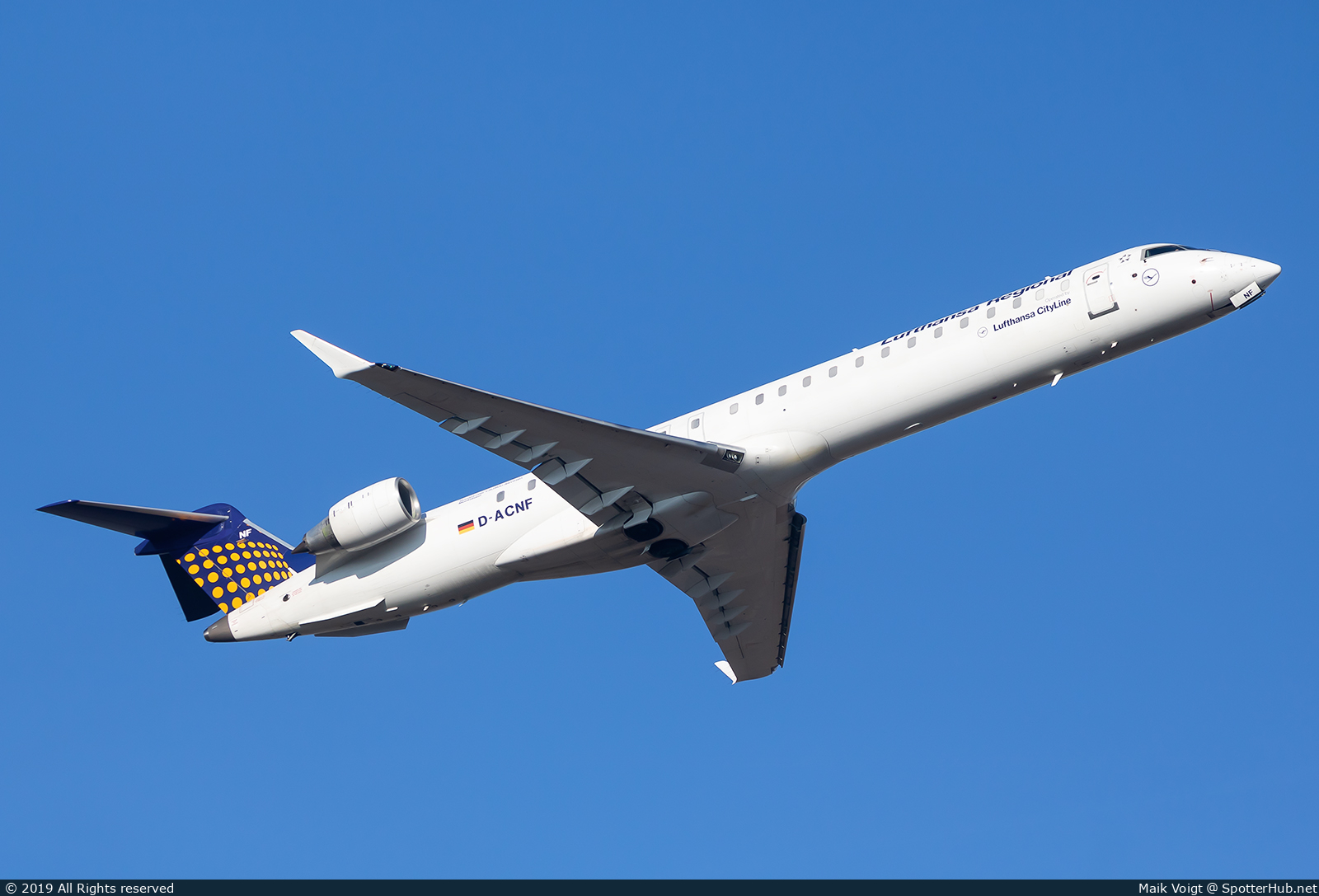 Photo of D-ACNF - Bombardier CRJ-900LR operated by Lufthansa CityLine