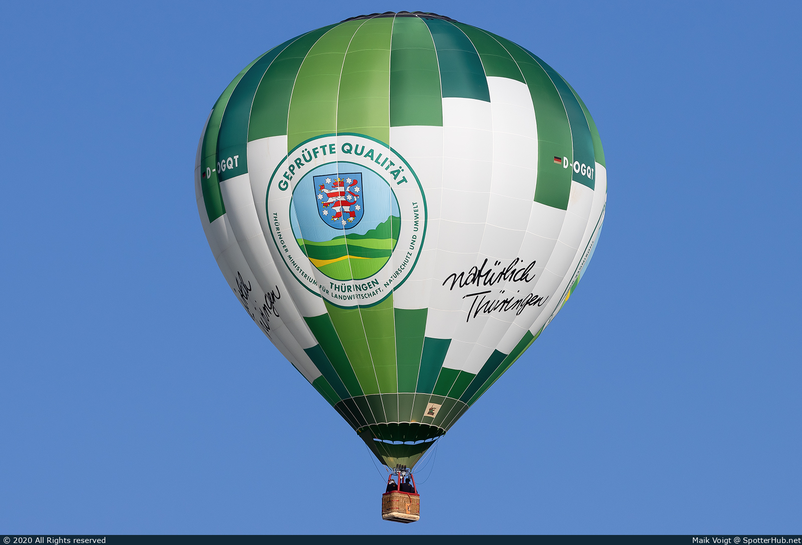 Photo of D-OGQT - SCHROEDER fire balloons G33/24 operated by Ballonsportclub Thüringen