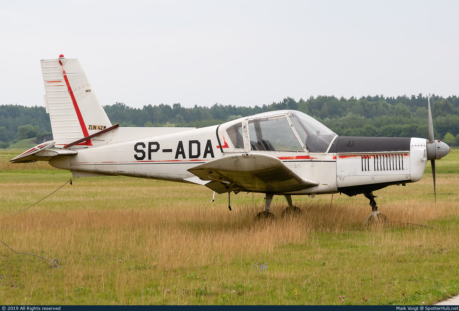 Photo of SP-ADA - Zlín Z-42M operated by Aeroklub Białystok