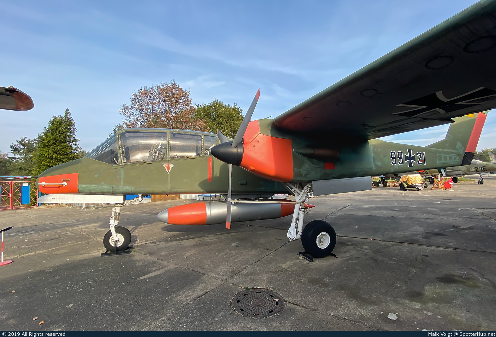 Photo of 99+21 - North American OV-10B Bronco operated by German Air Force